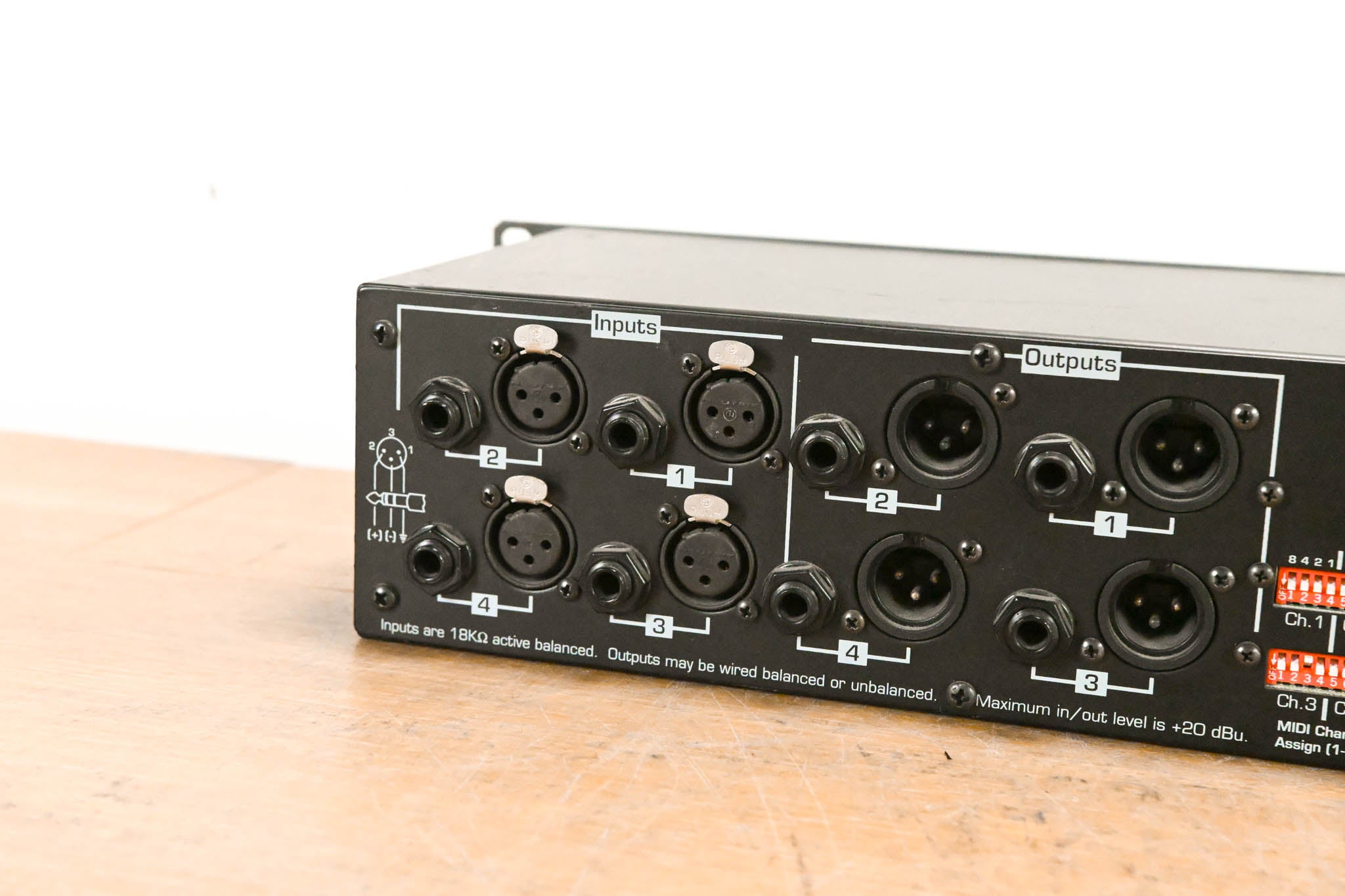 Ashly Protea 4.24GS 4-Channel Digital Graphic Equalizer Slave