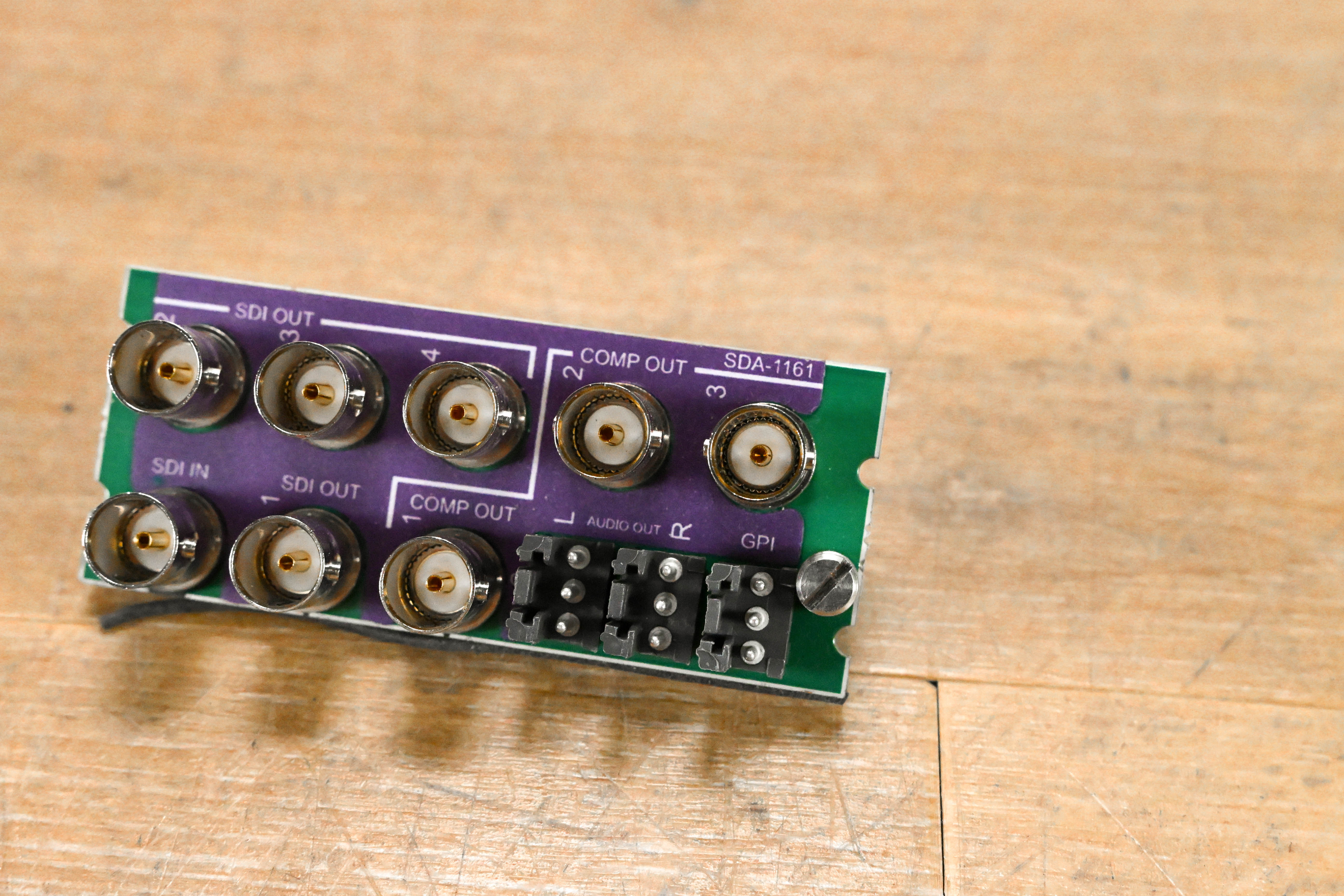 Miranda SDA-1161 Rear I/O Module for Densité Frame