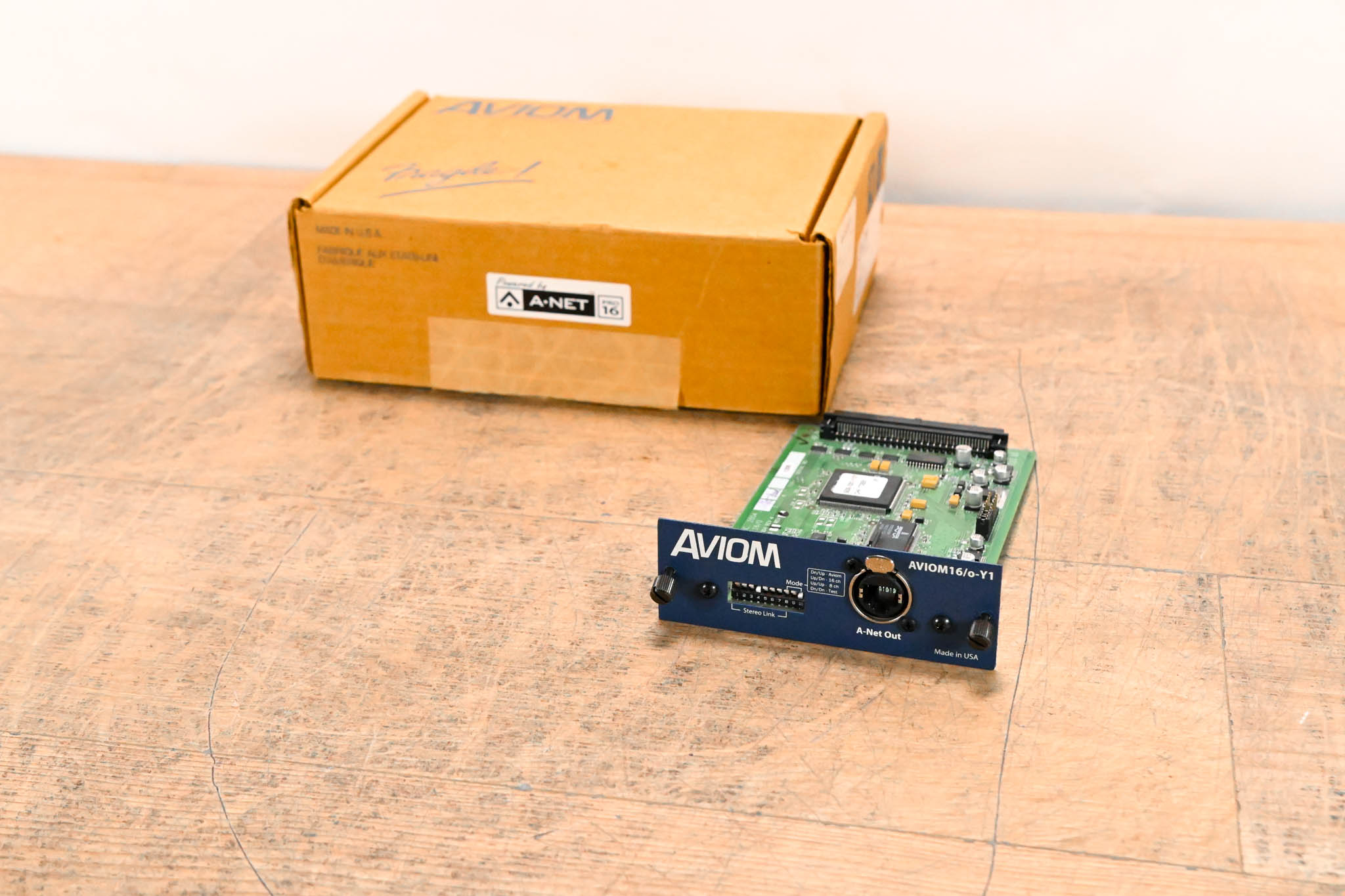 Aviom 16/o-Y1 A-Net Card for Yamaha Digital Products