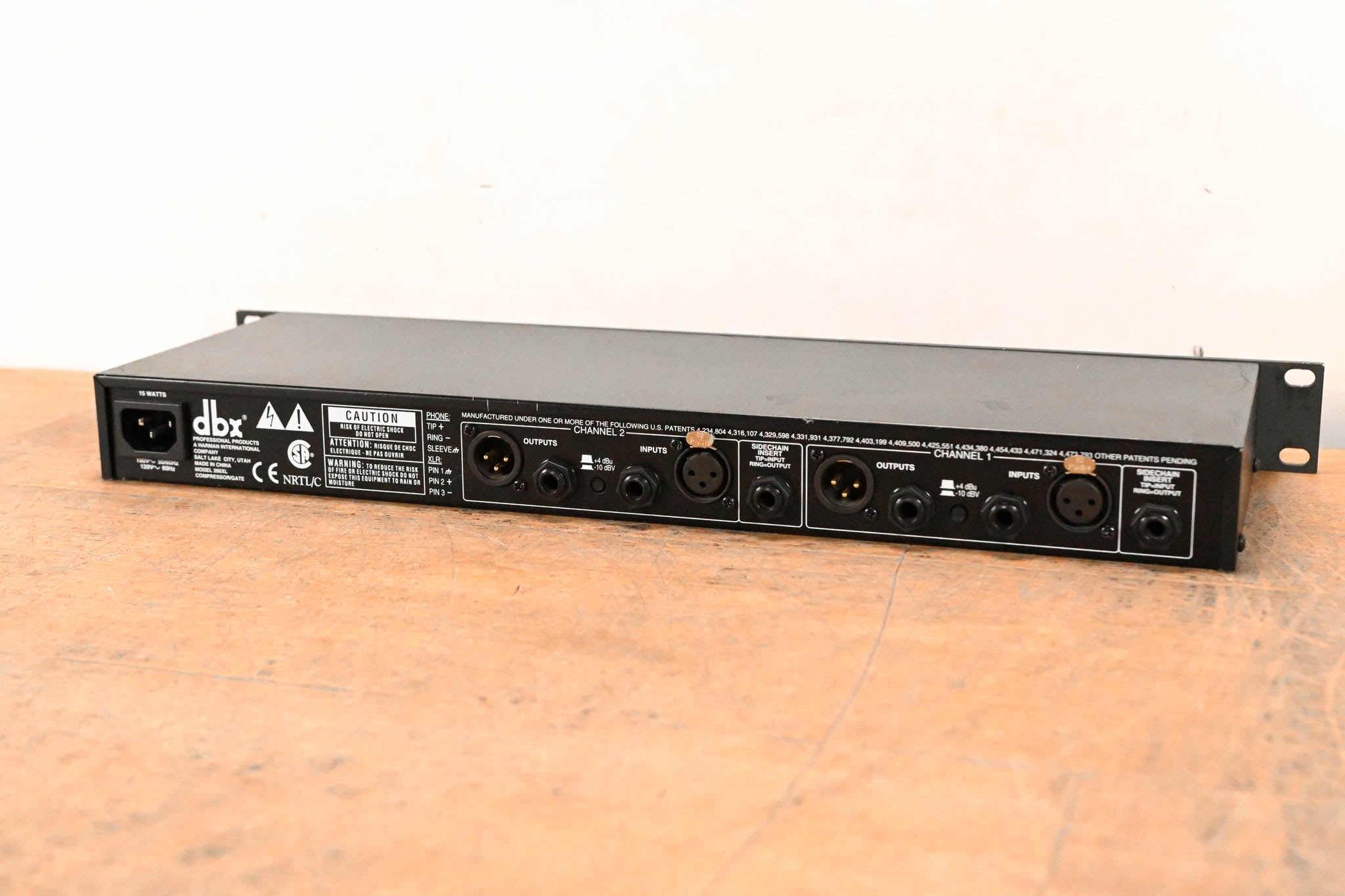dbx 266XL 2-Channel Compressor/Gate