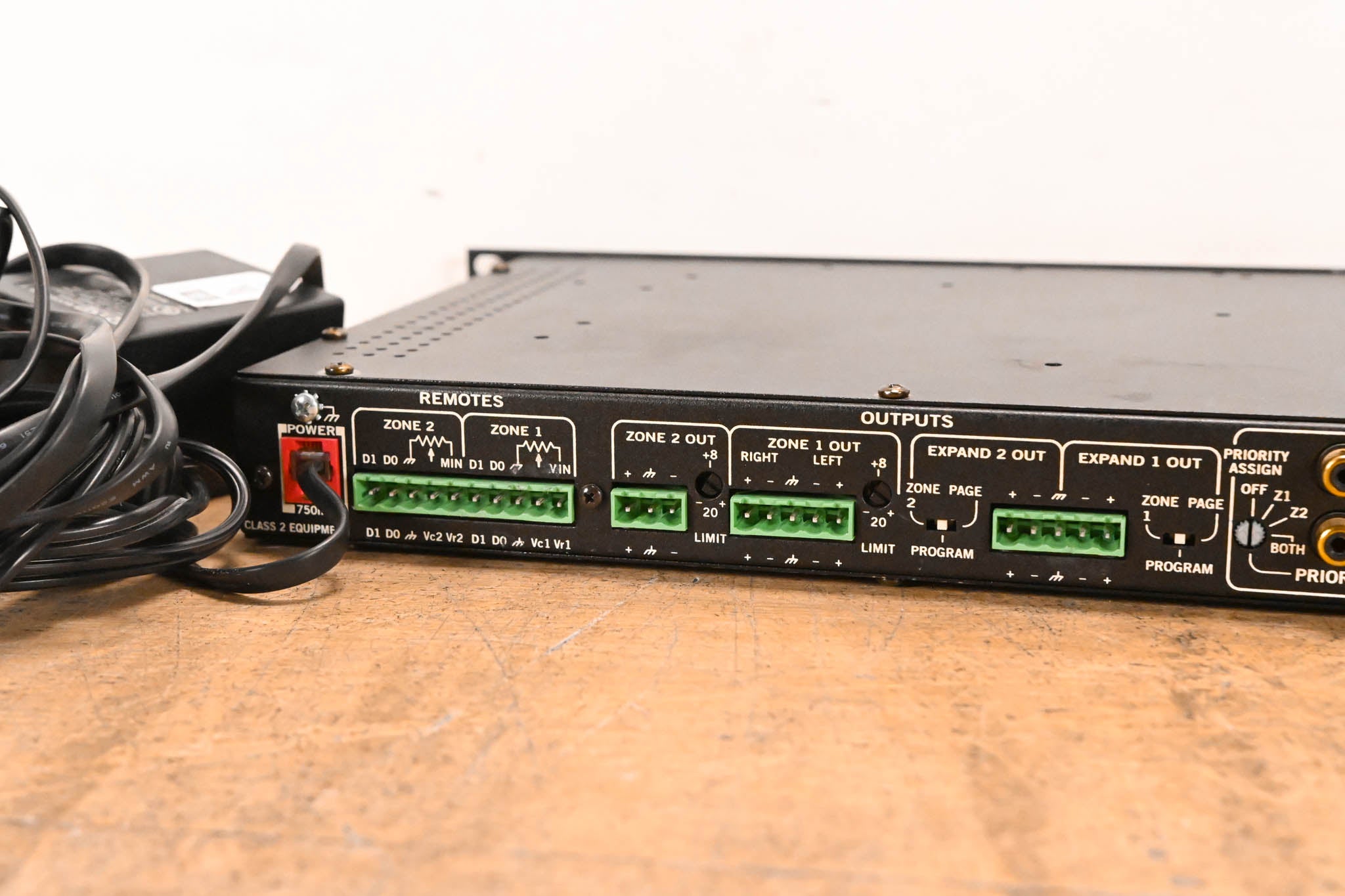 Rane CP64 Dual Zone Audio Distribution and Paging Preamp