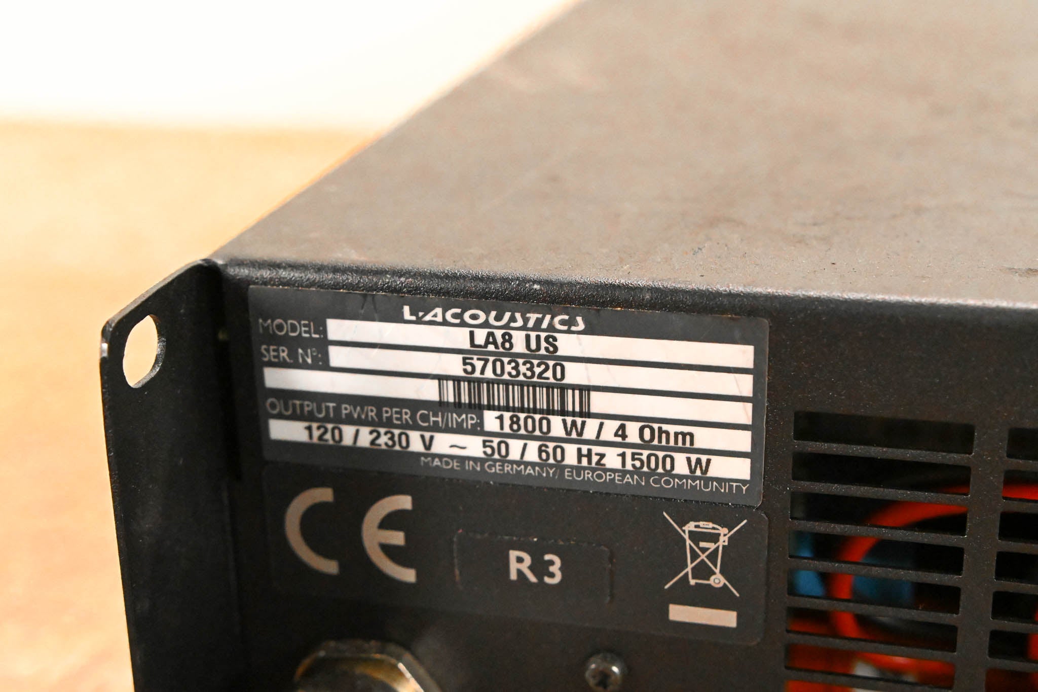 L-Acoustics LA8 US Four-Channel Amplified Controller