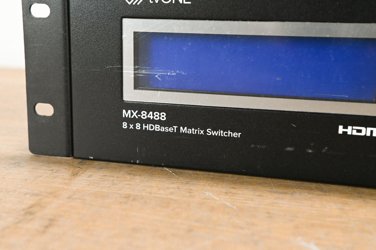 TV One MX-8488 8x8 HDMI HDBaseT Matrix Router (NO POWER SUPPLY)
