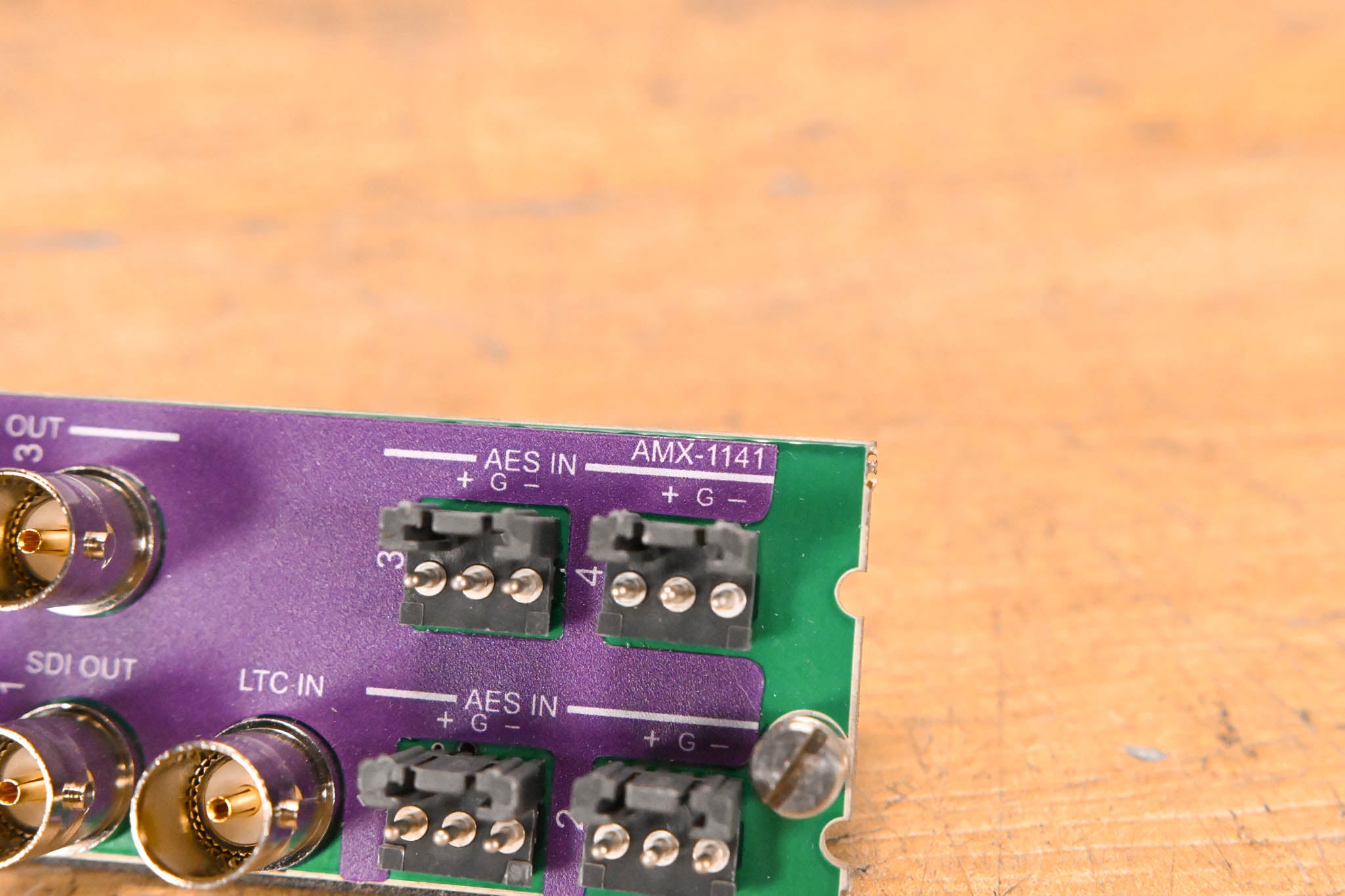 Miranda AMX-1141 Rear I/O Module for Densité Frame