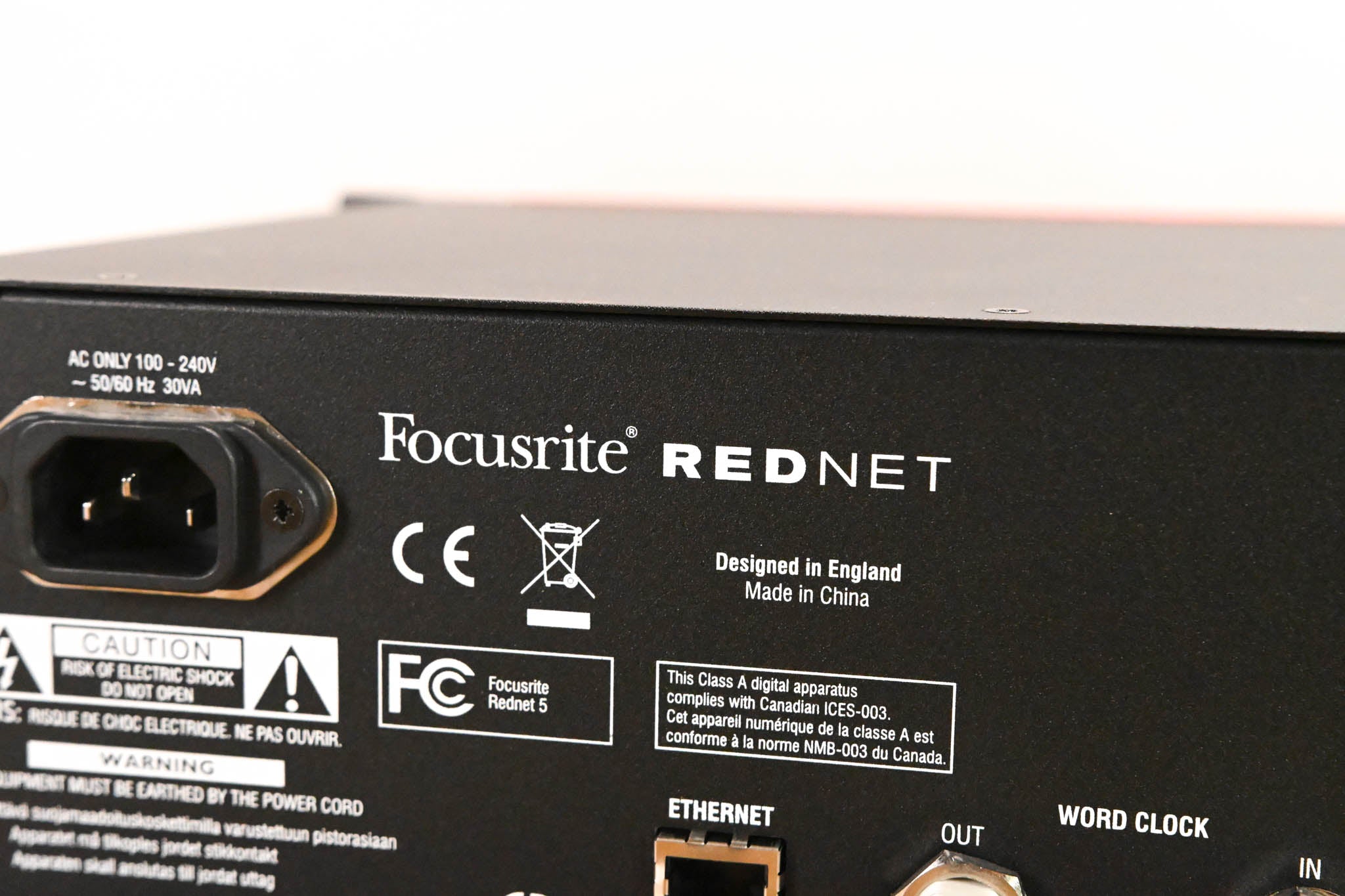 Focusrite RedNet 5 Pro Tools HD to Dante Network Bridge