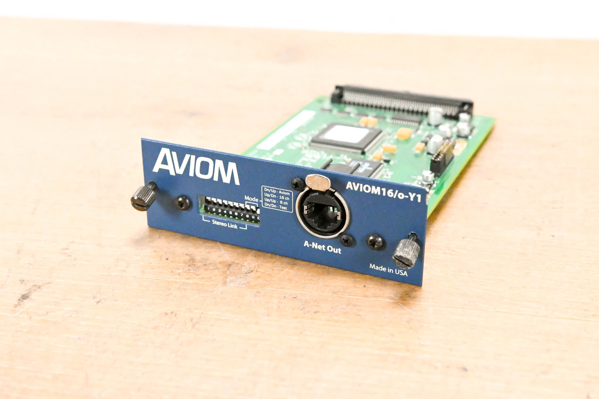 Aviom 16/o-Y1 A-Net Card for Yamaha Digital Products