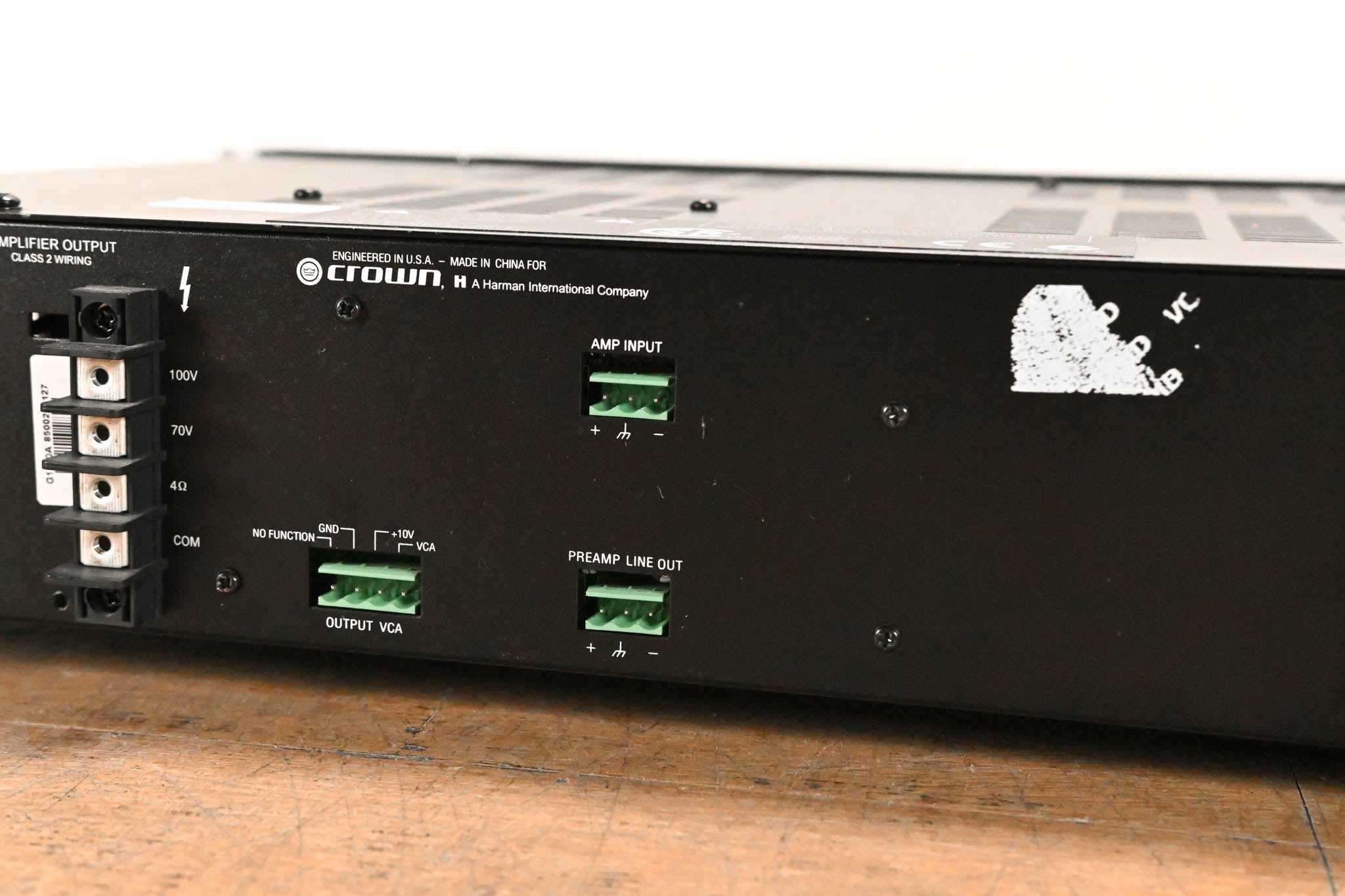 Crown 1160A Single Channel Amplifier