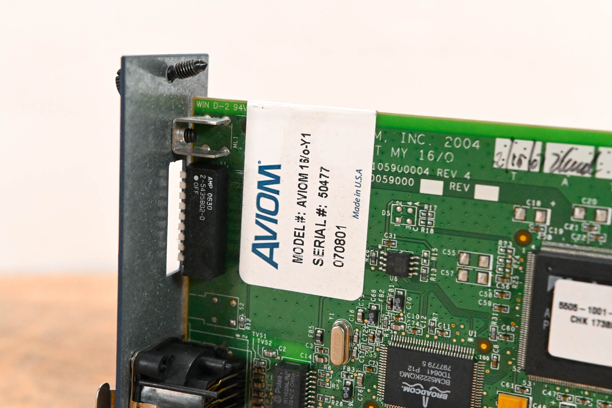 Aviom 16/o-Y1 A-Net Card for Yamaha Digital Products