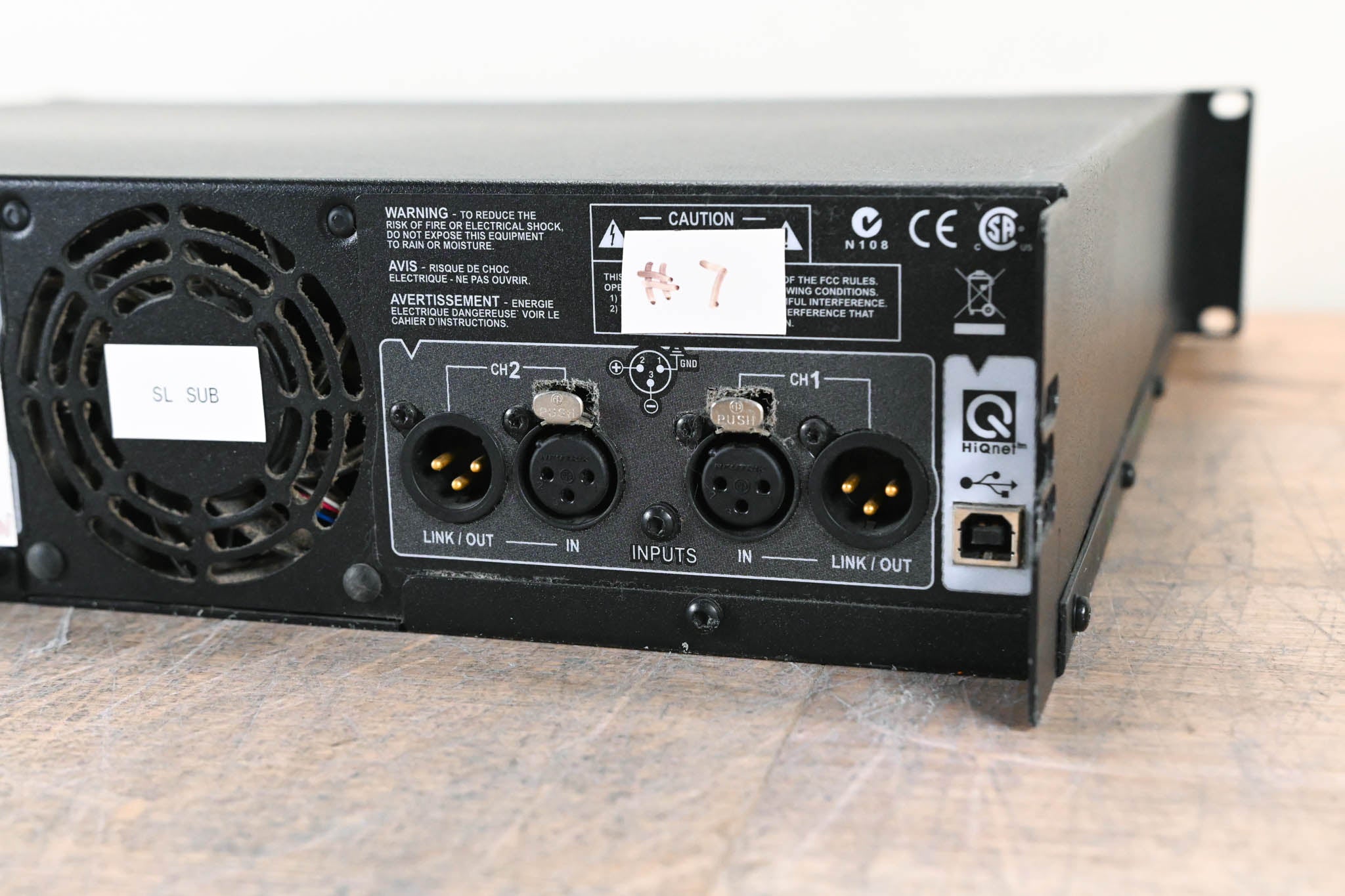 Crown XTi 6000 Stereo Power Amplifier with DSP