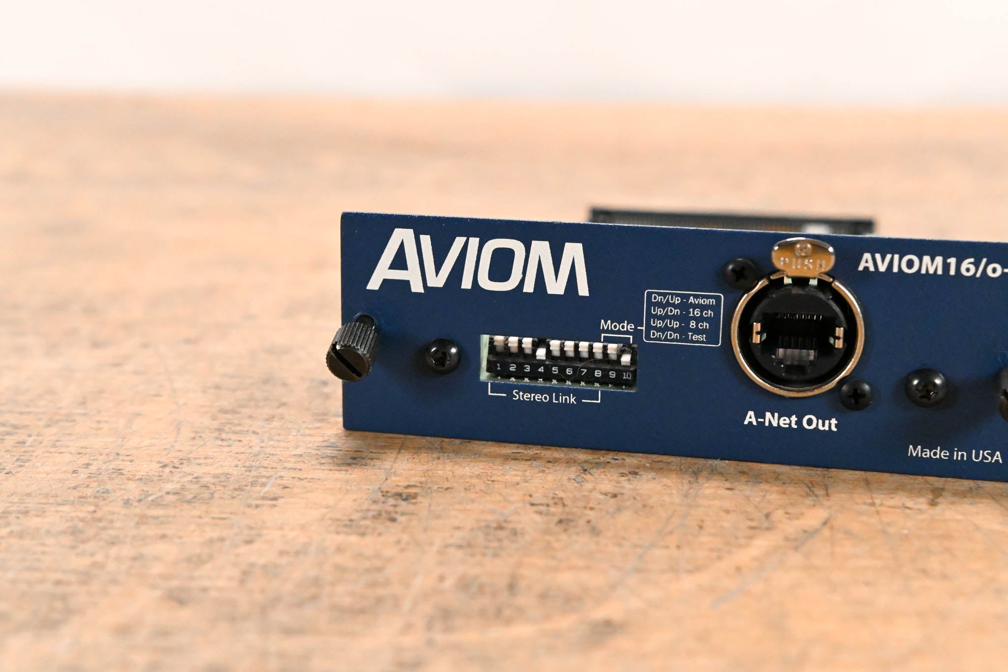 Aviom 16/o-Y1 A-Net Card for Yamaha Digital Products