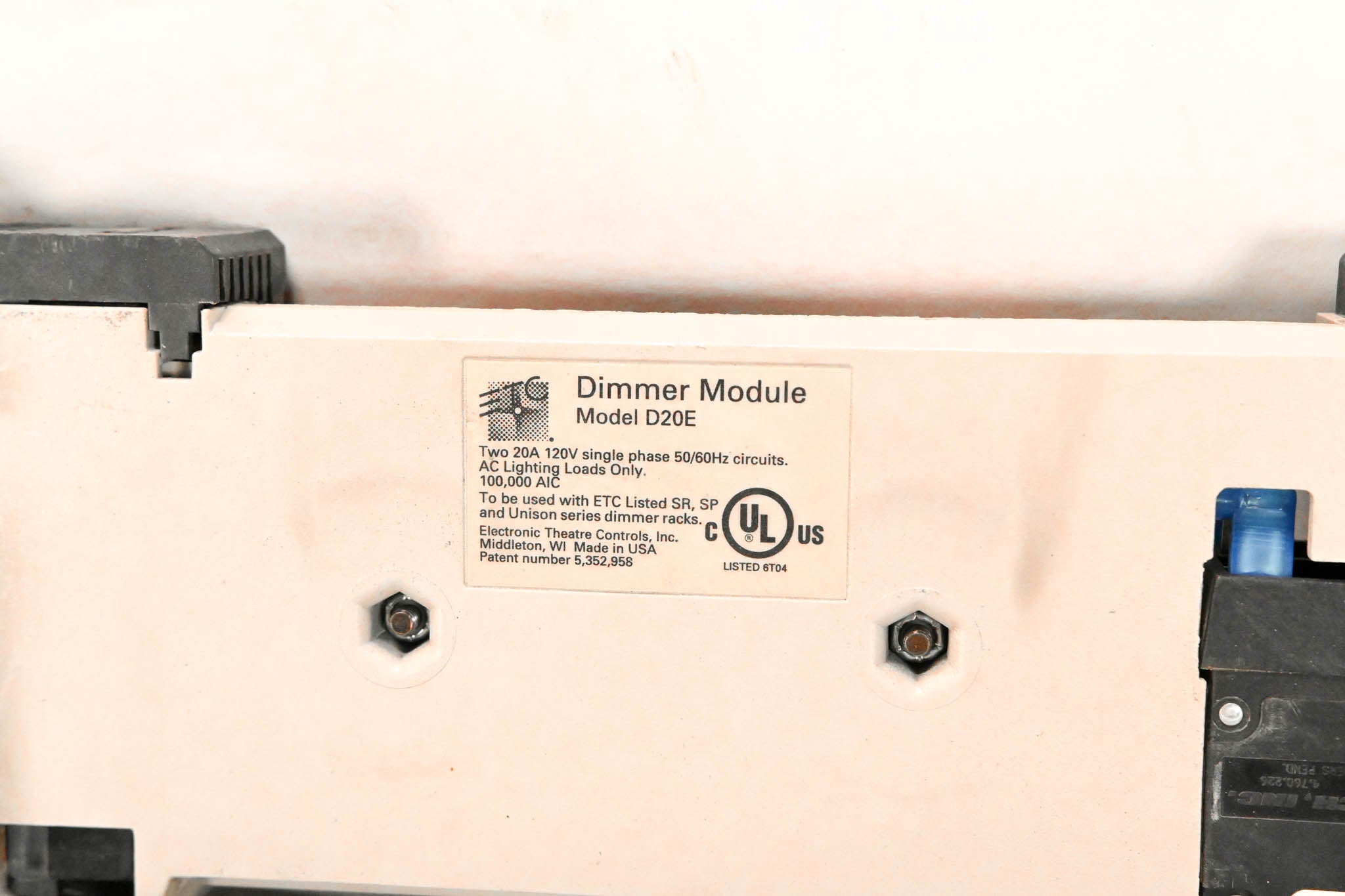 ETC D20E Dual 20A Dimmer Module (Pack of 4)
