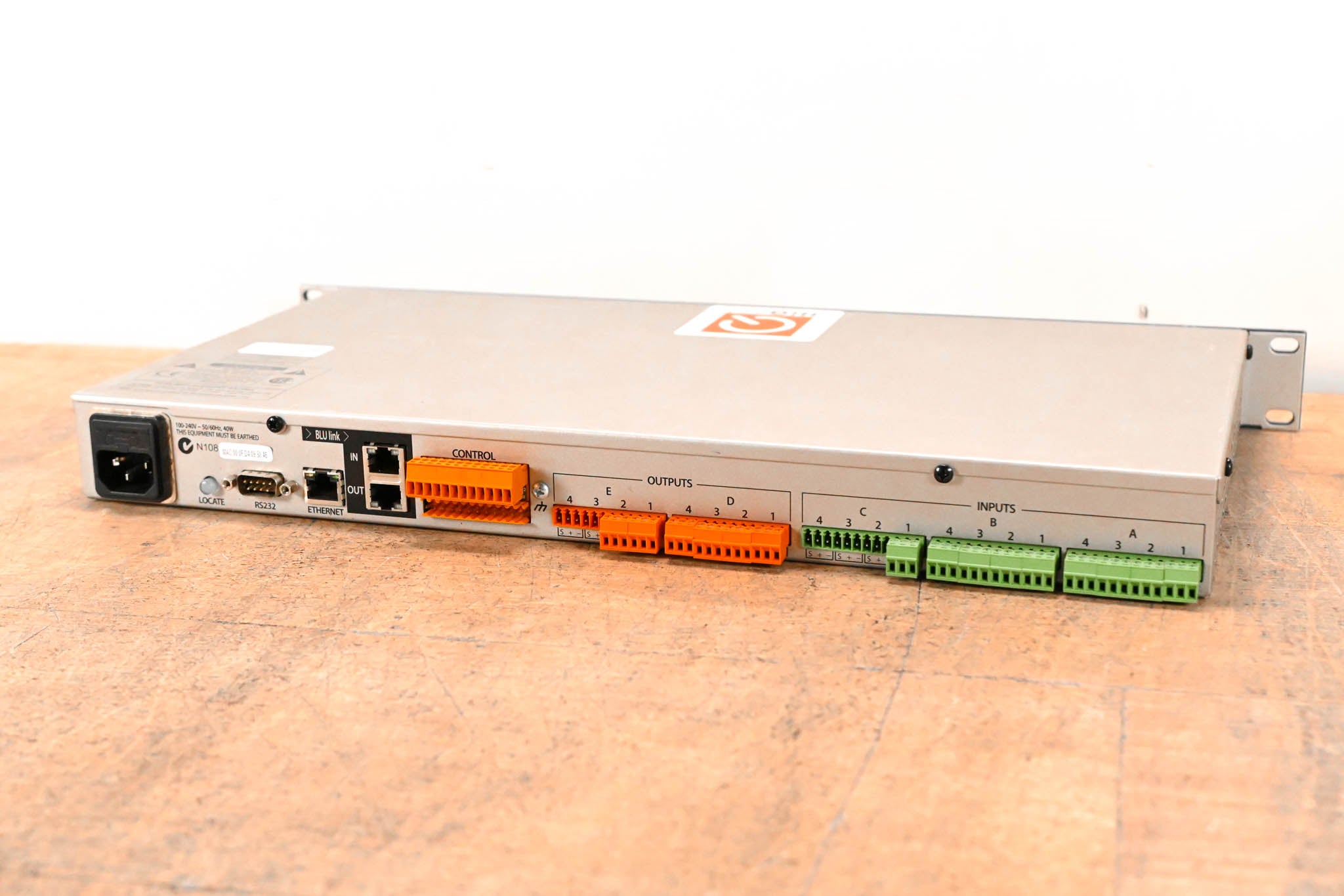 BSS London BLU-100 12x8 Signal Processor with BLU Link