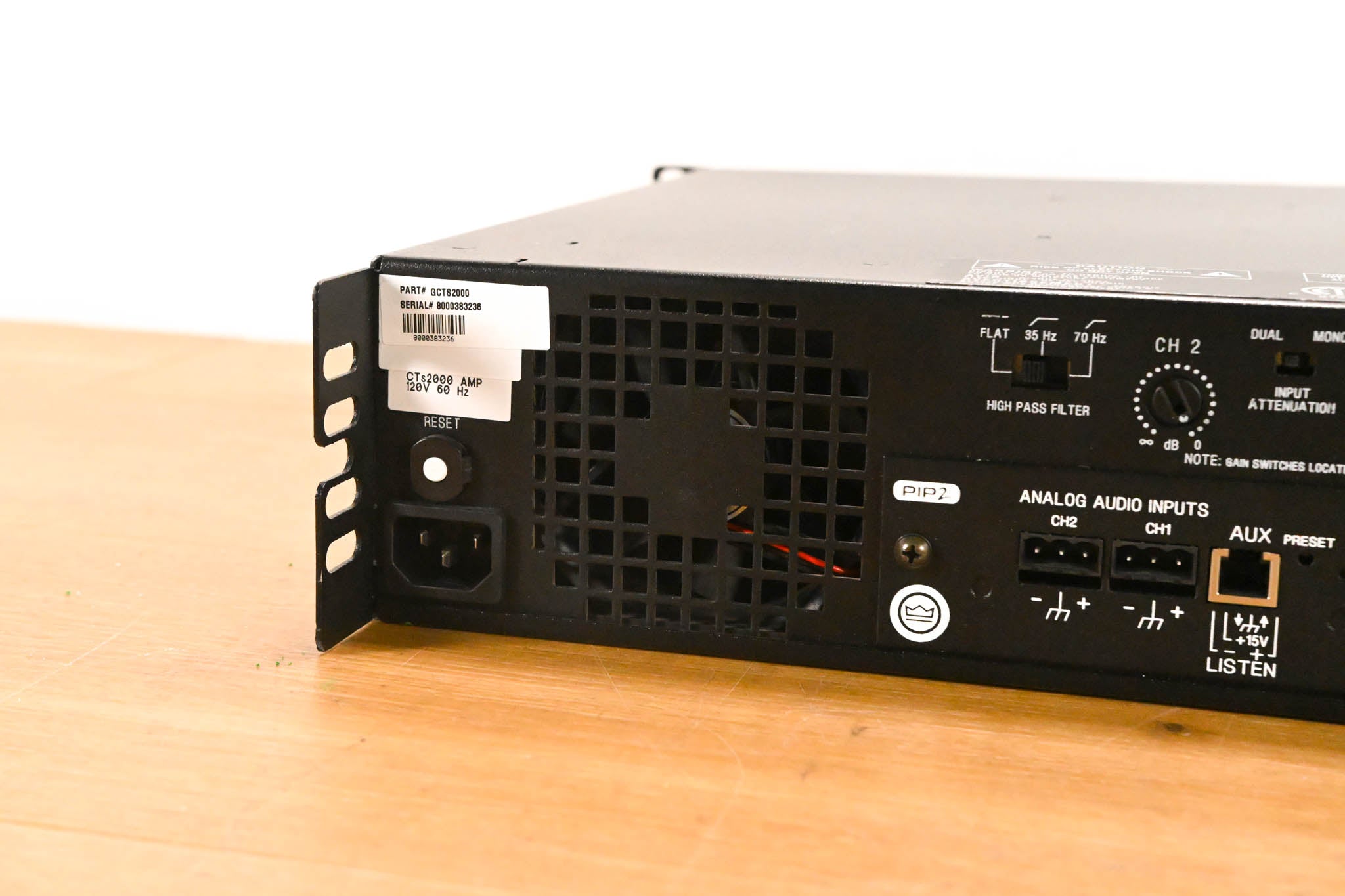 Crown CTs 2000 2-Channel 1000W Power Amplifier