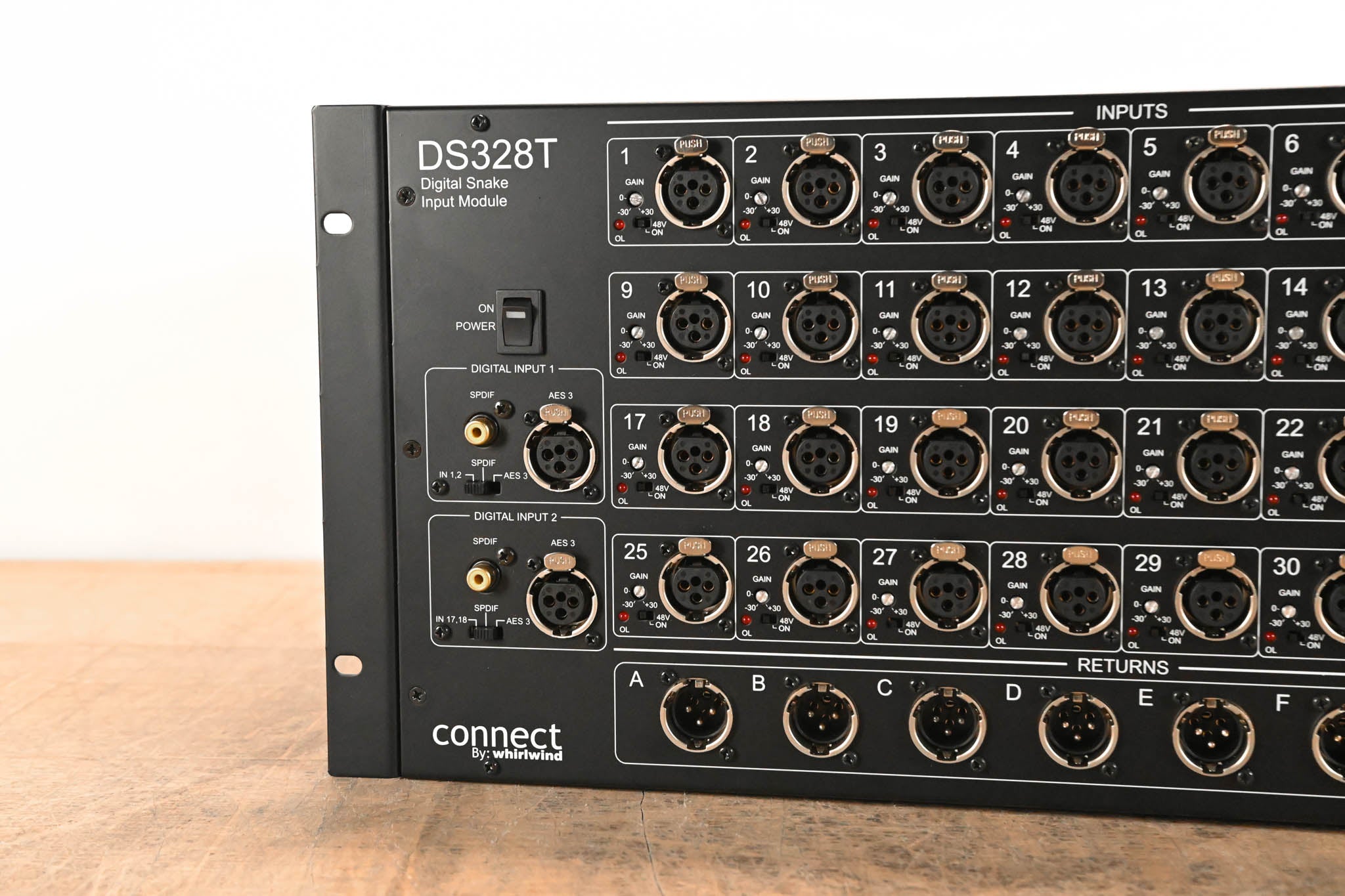 Whirlwind DS328T Digital Snake Input Module