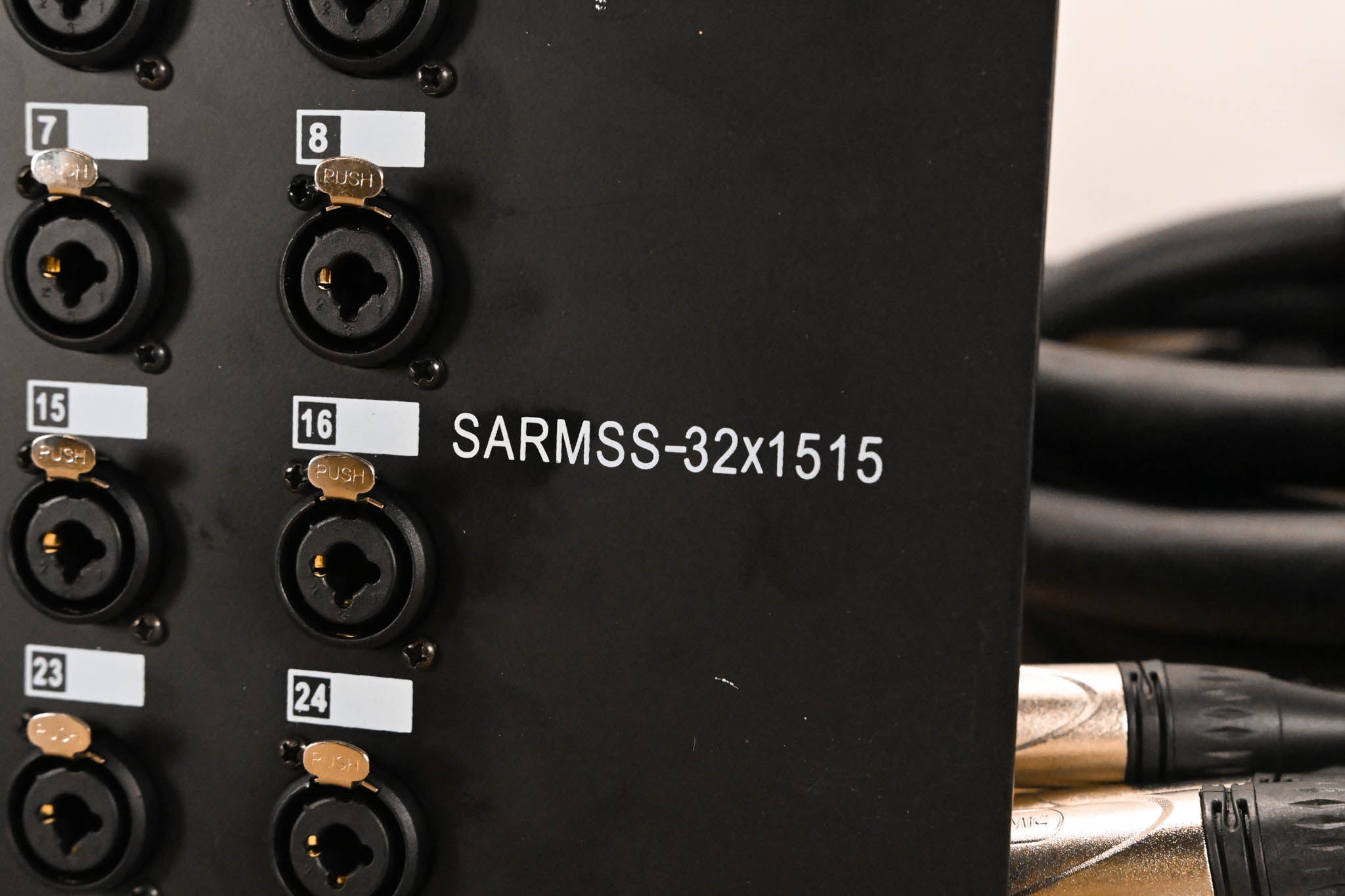 Seismic Audio SARMSS-32x1515 - 32-CH XLR TRS Combo Splitter Snake Cable