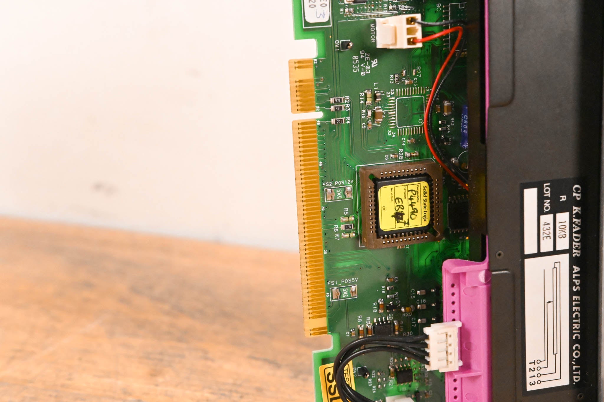 Solid State Logic C300 HD Motorized Fader Module – ALPS K-Fader Assembly