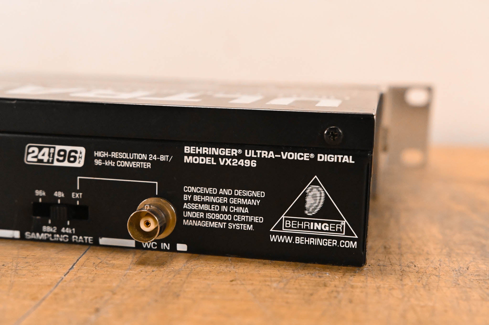 Behringer ULTRA-VOICE DIGITAL VX2496 High-Performance Voice Processor