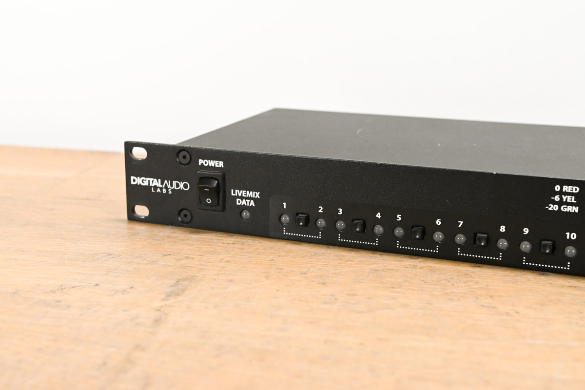 Digital Audio Labs Livemix AD-24 24-CH Analog Input Unit NO POWER SUPPLY