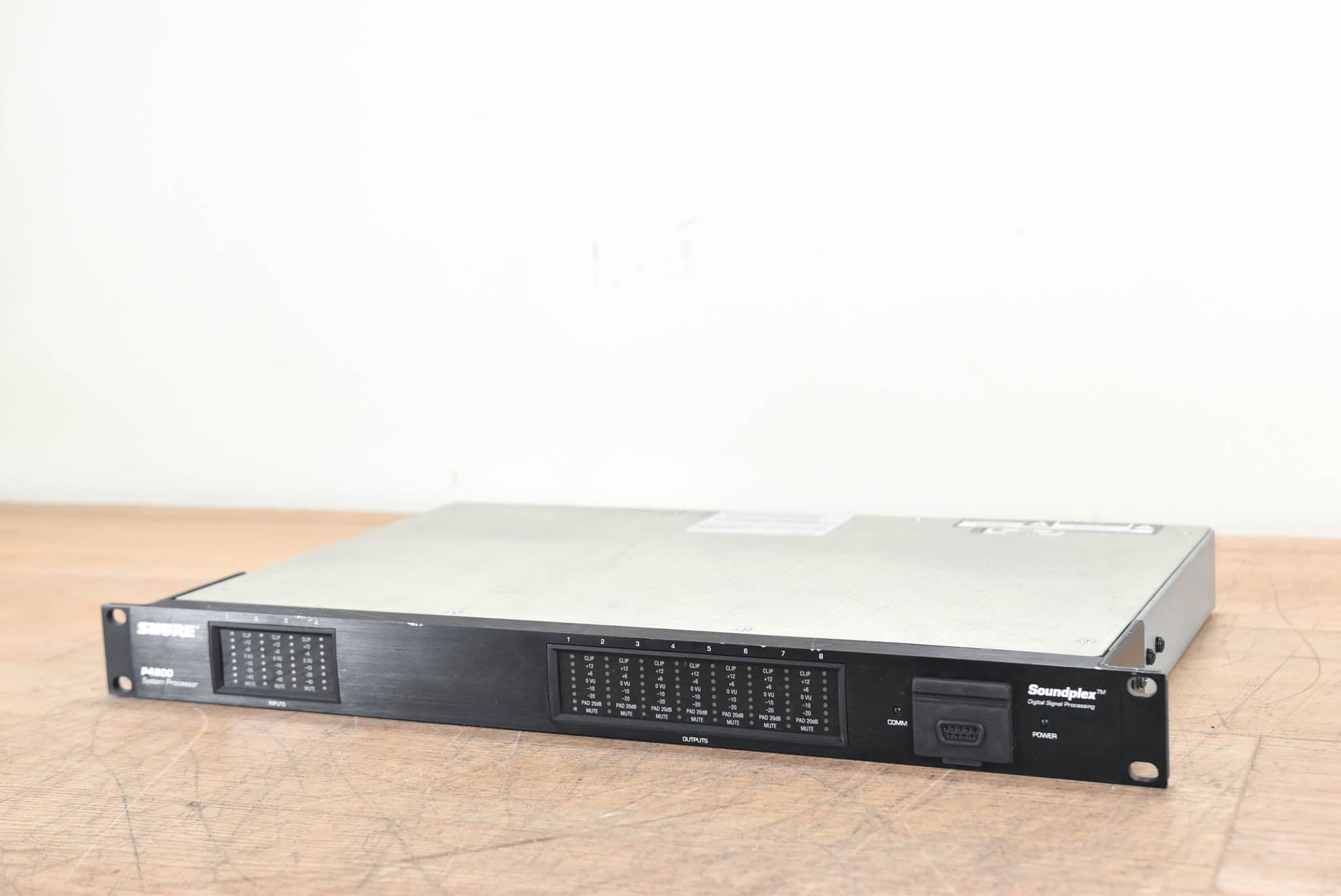 Shure P4800 4x8 Digital Signal Processor