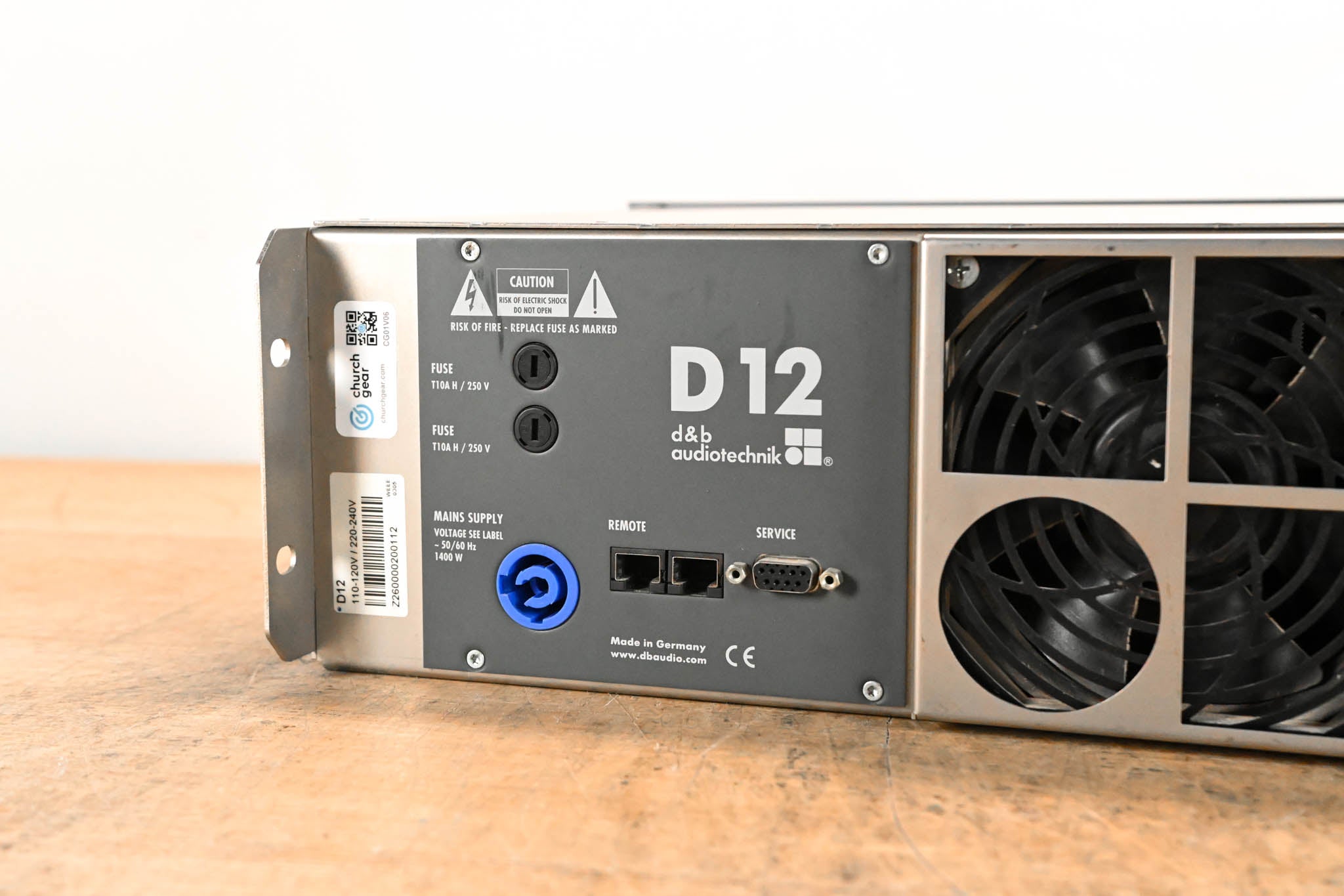 d&b audiotechnik D12 Dual-Channel Power Amplifier