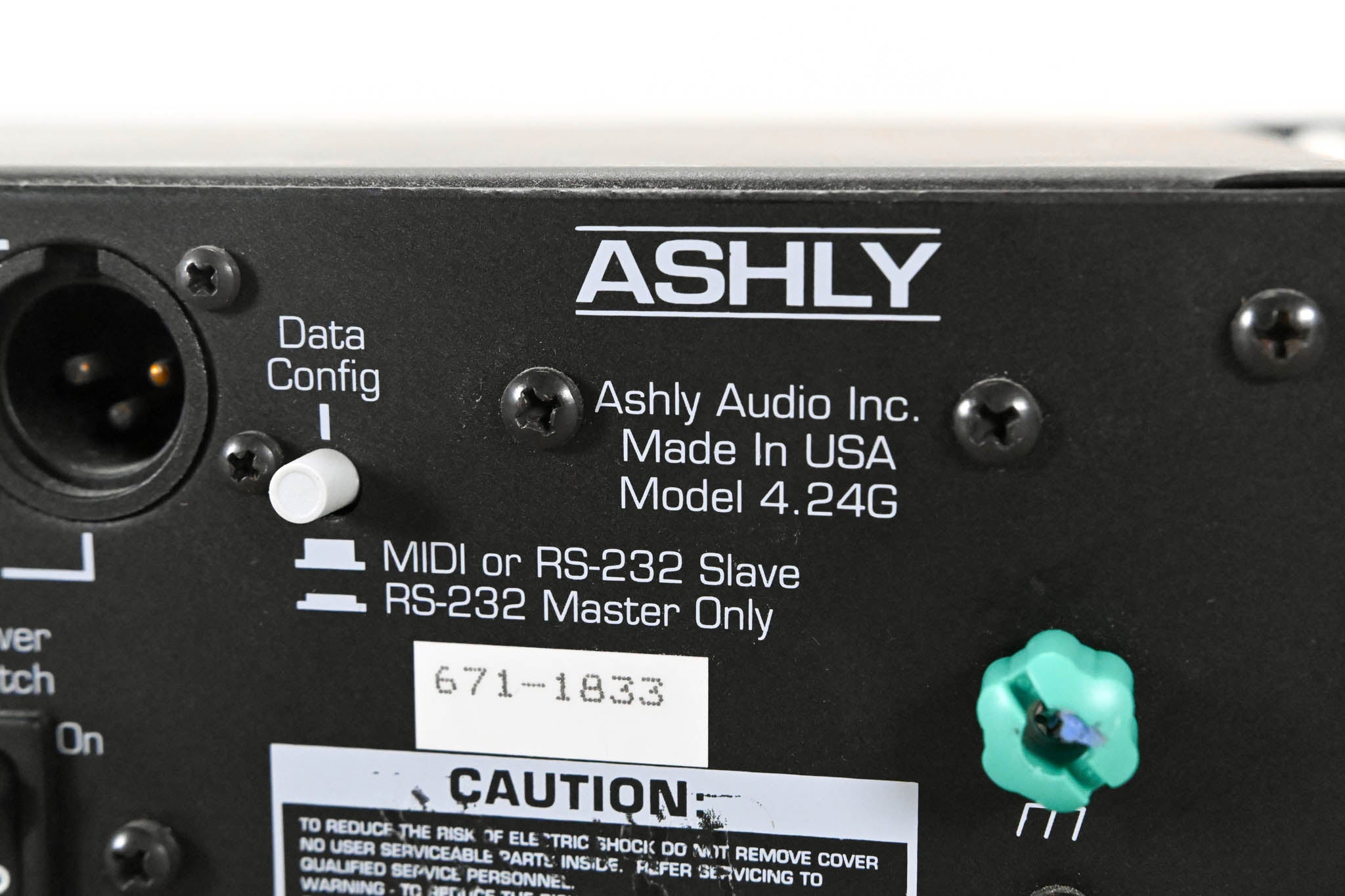 Ashly Protea System II 4.24G 4-Channel Digital Graphic Equalizer