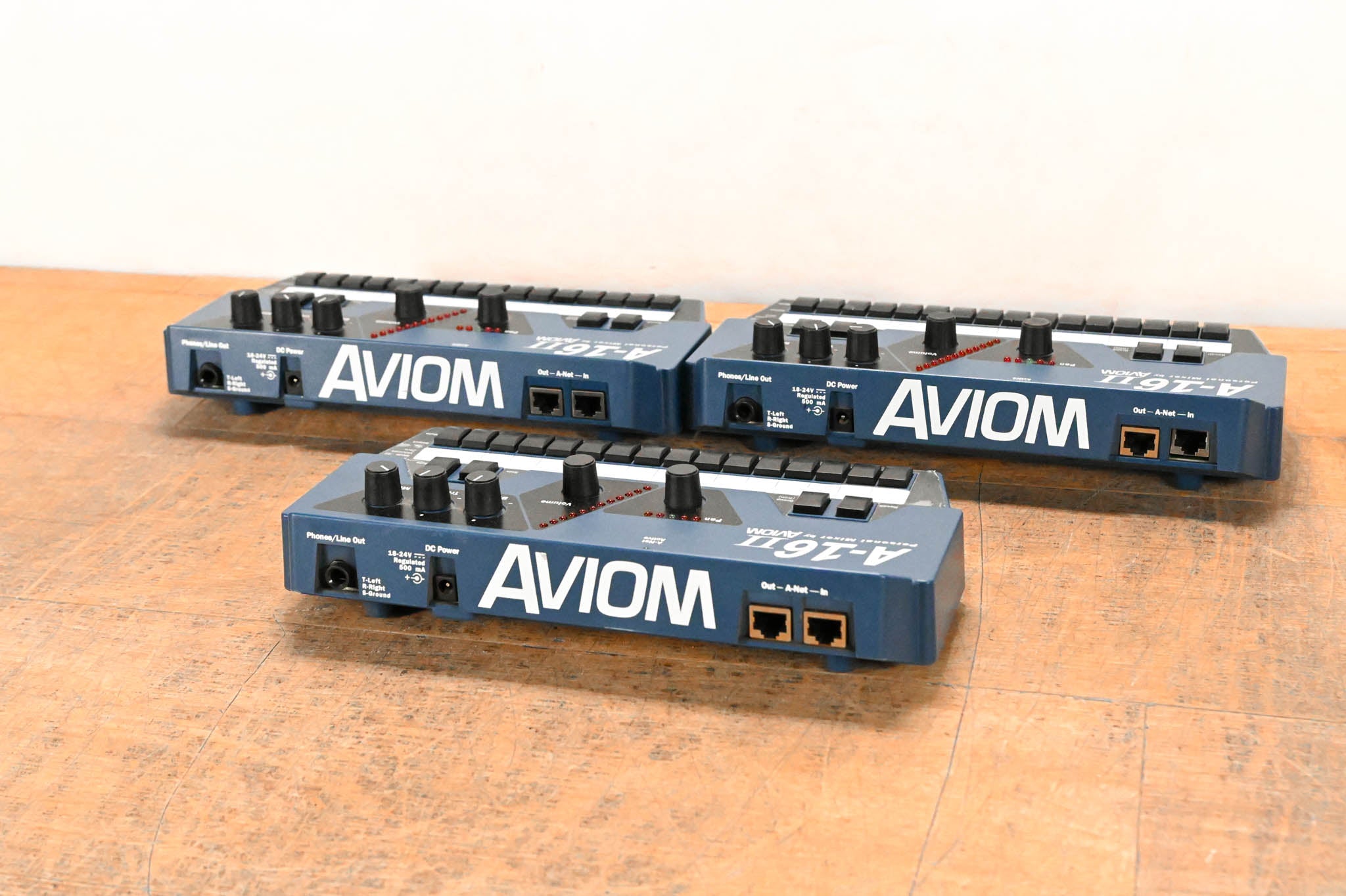 Aviom A-16II Personal Mixer (Pack of 3)