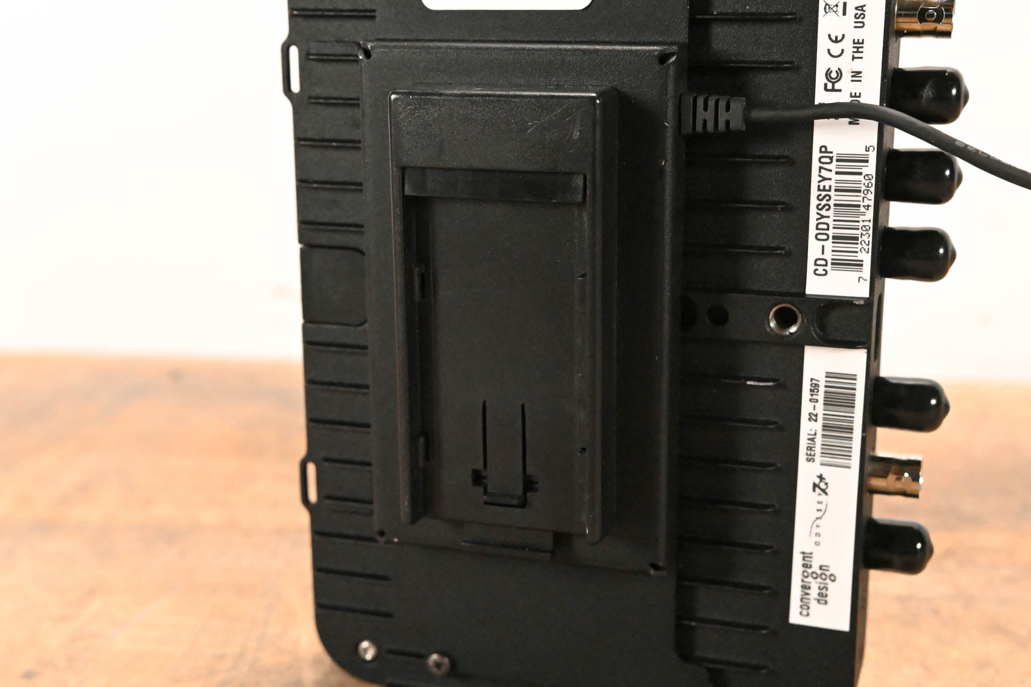 Convergent Design Odyssey 7Q+ 7.7” OLED Monitor/Recorder NO POWER SUPPLY