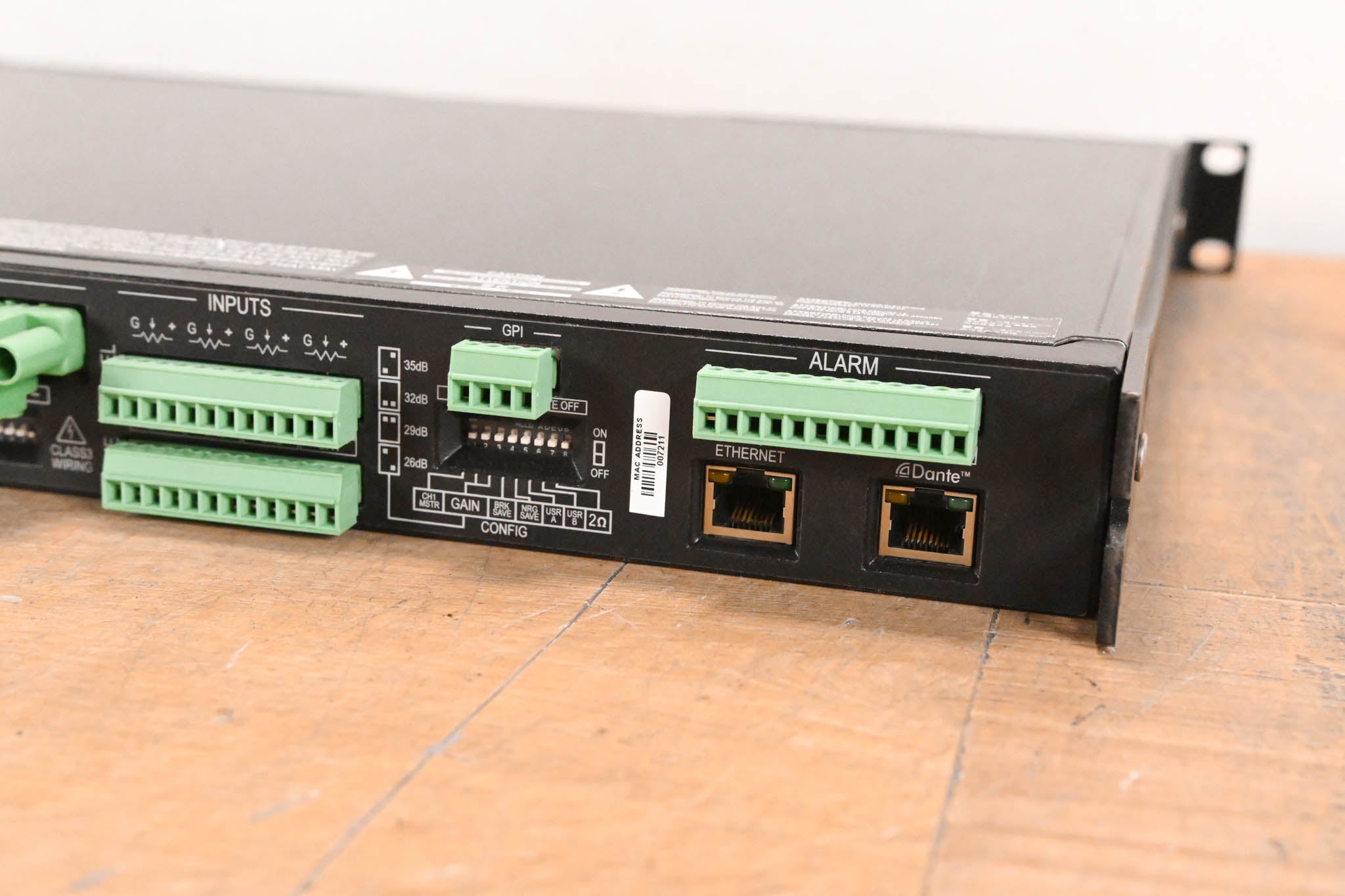 Void Bias Q2 4-Channel DSP Power Amplifier w/ Dante