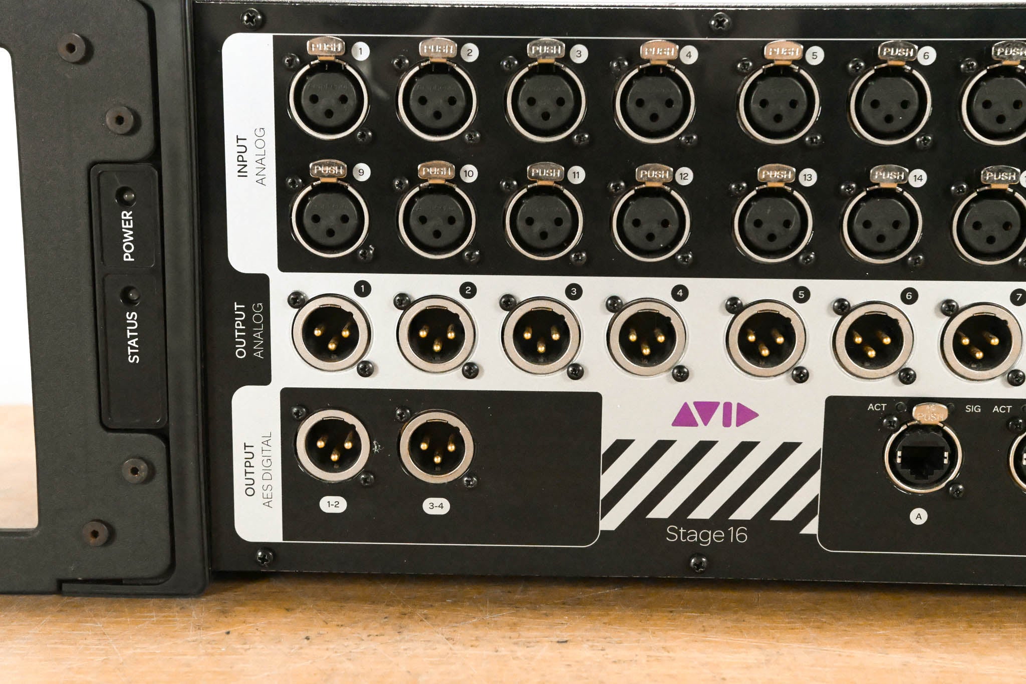 AVID Venue Stage 16 Remote I/O Stage Rack for S3L Digital Mixing System