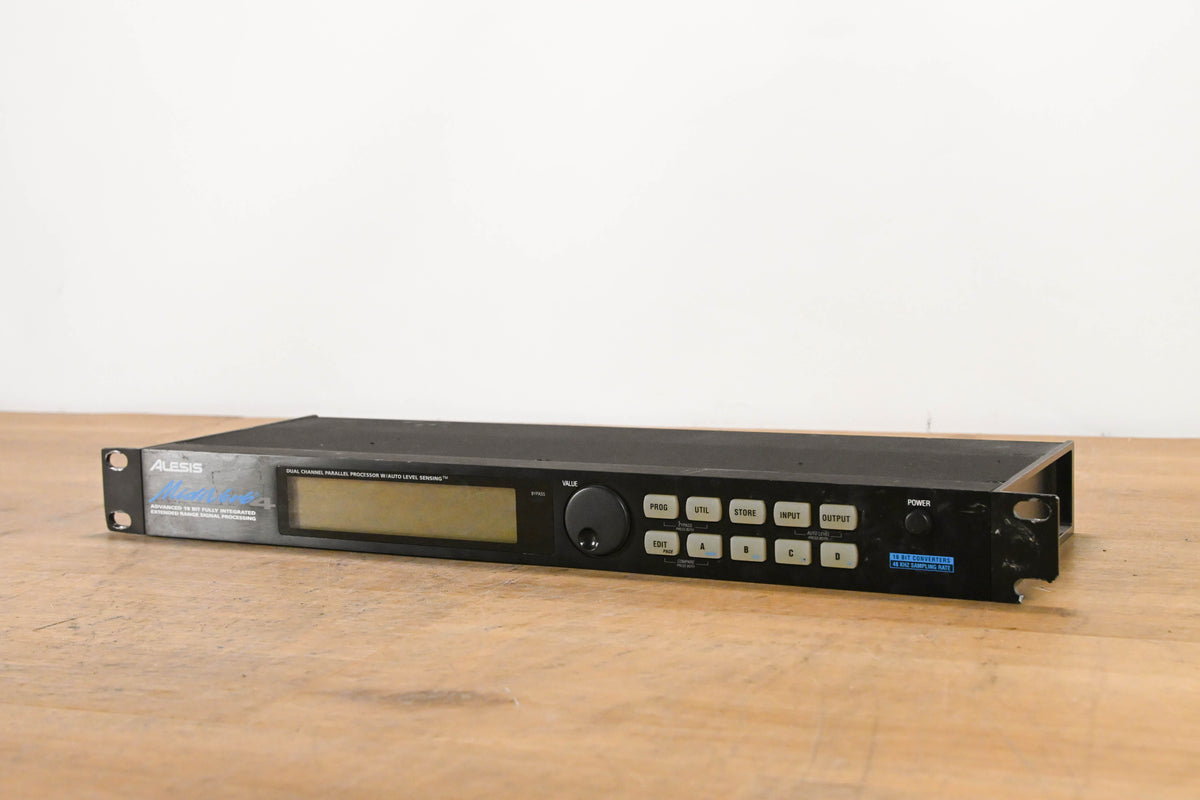 Alesis MidiVerb 4 Dual-Channel Parallel Multi-Effects Processor (NO PSU)