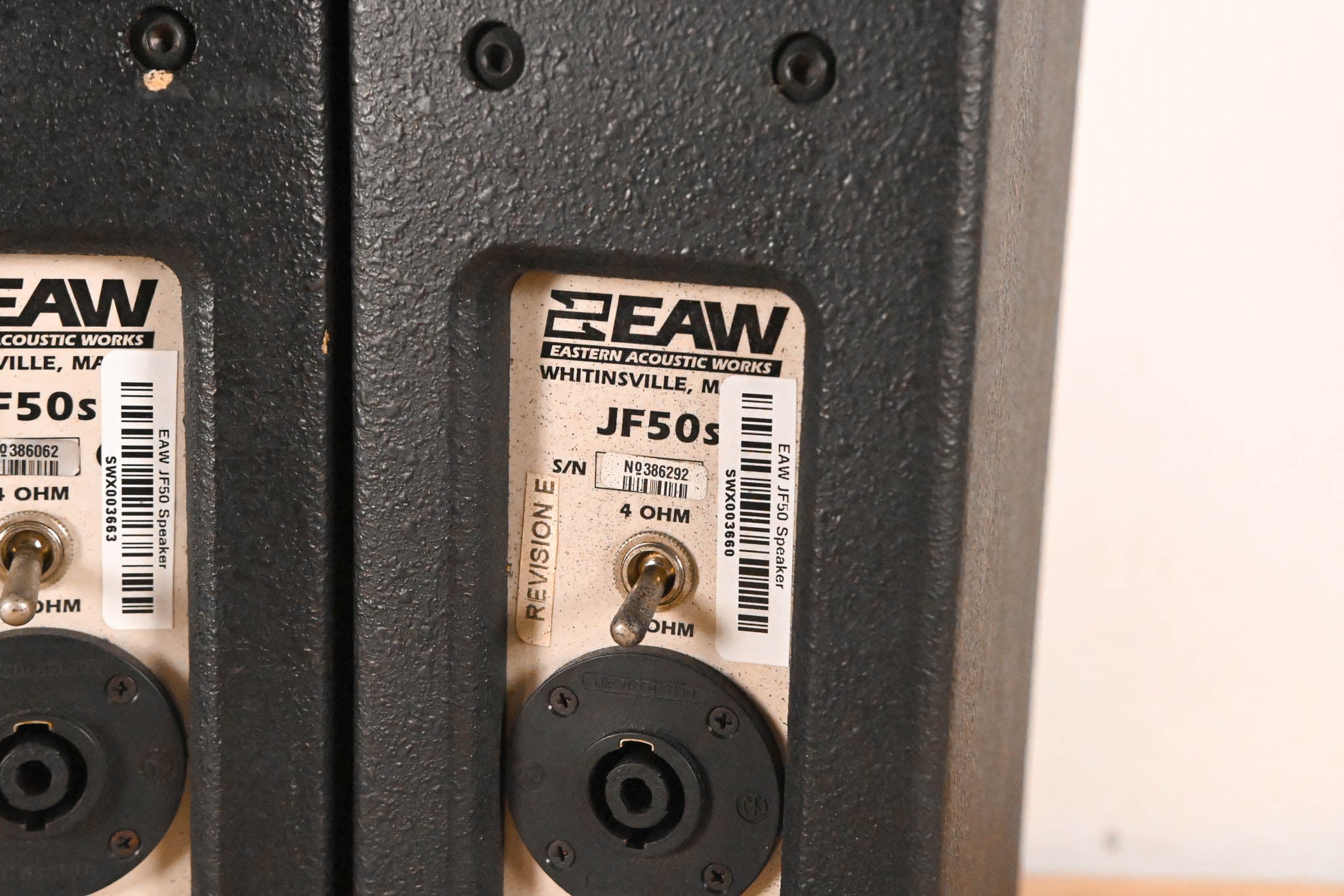 EAW JF50s Compact 2-Way Full Range Passive Loudspeaker (PAIR)