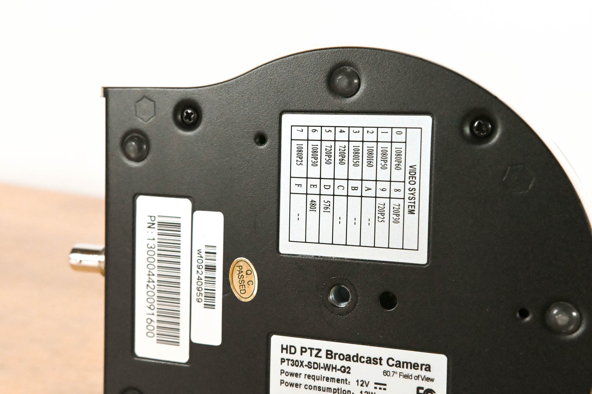 PTZOptics PT30X-SDI-WH-G2 30X-SDI Gen 2 PTZ Camera (NO POWER SUPPLY)
