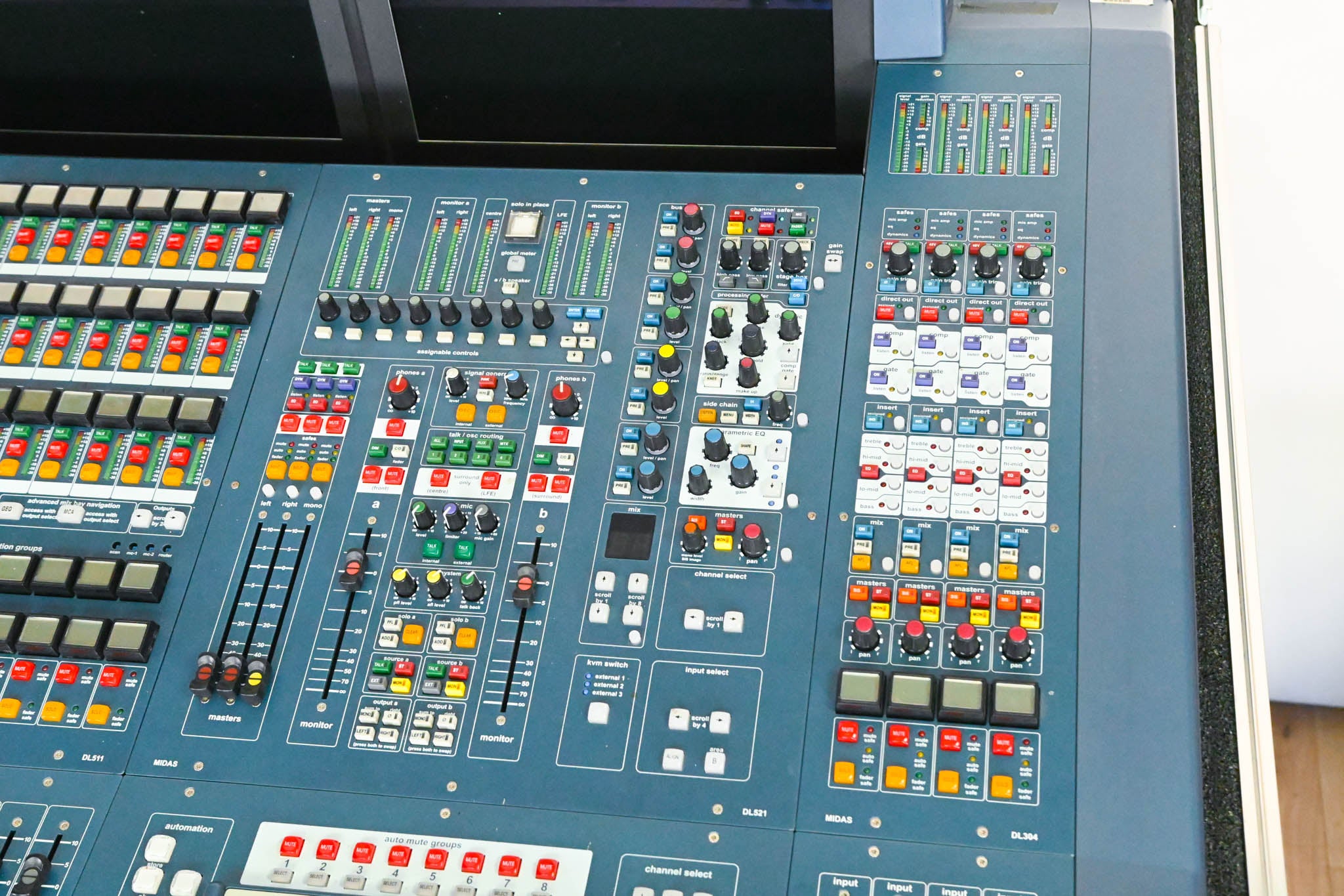 Midas PRO X Control Surface with Neutron Audio System and Road Case