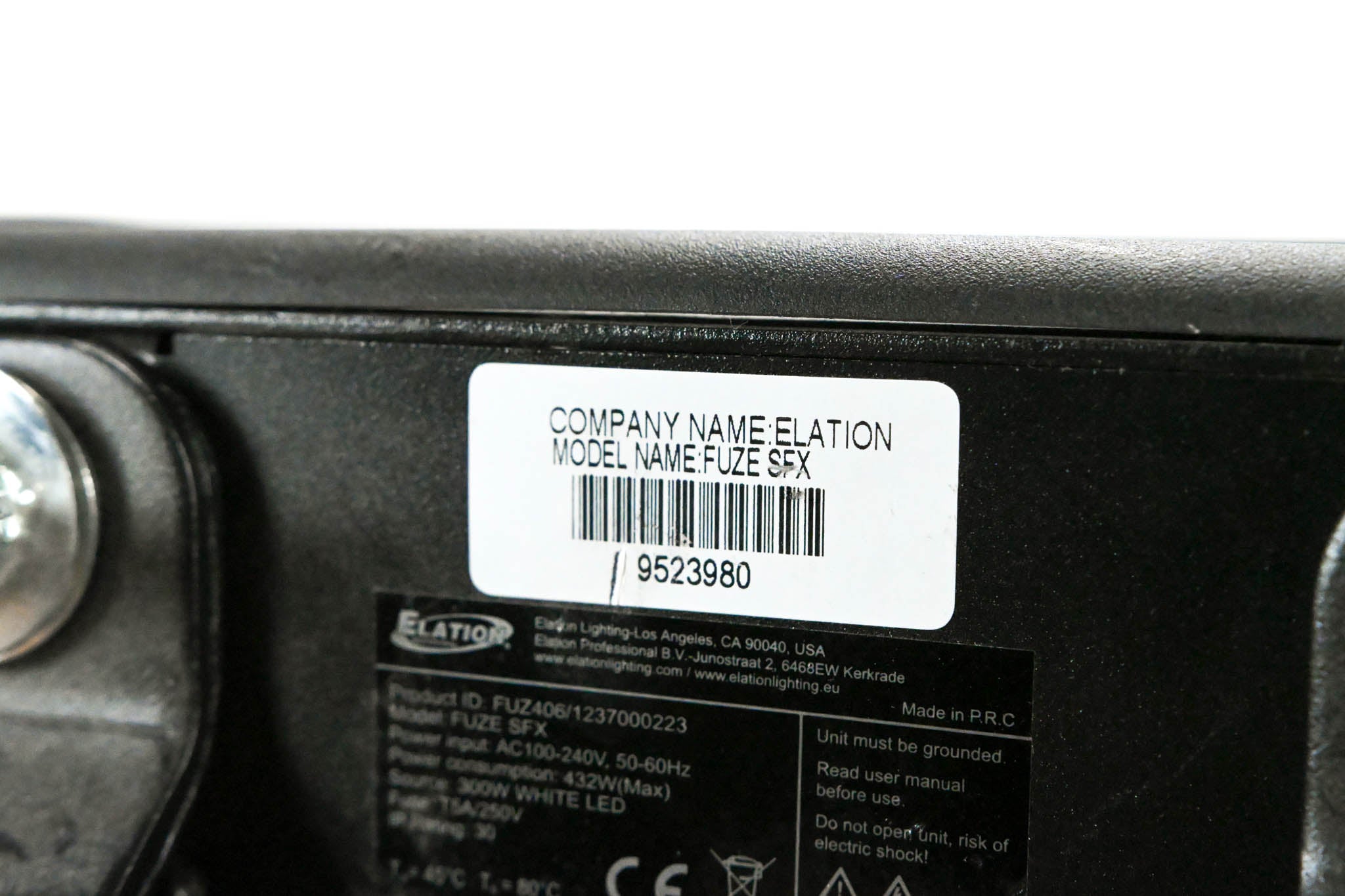 Elation Fuze SFX 300W CMY LED Spot Effects Fixture (NO POWER CABLE)