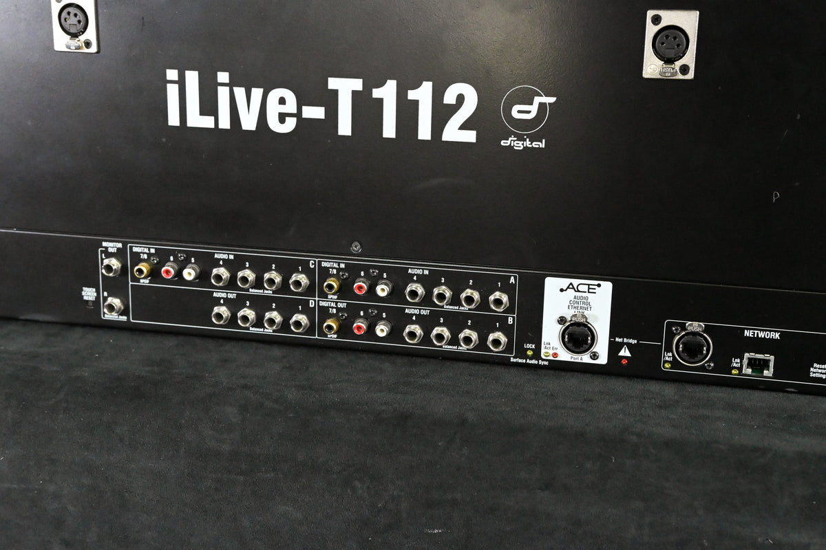 Allen & Heath iLive-T112 Mixing Surface with iDR-48 Fixed Format MixRack