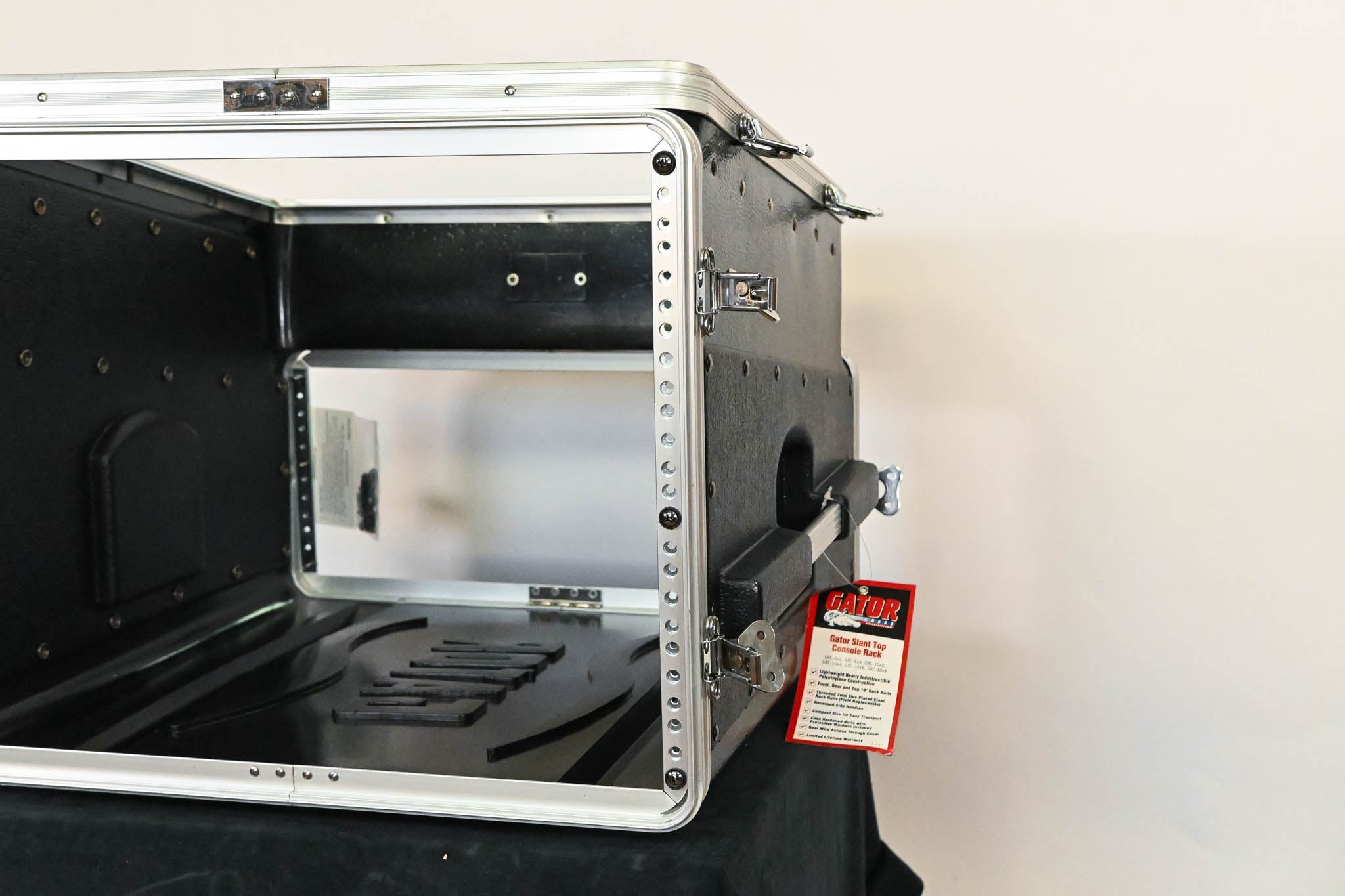 Gator Cases GRC-10X4 10U Top / 4U Front Console Audio Rack