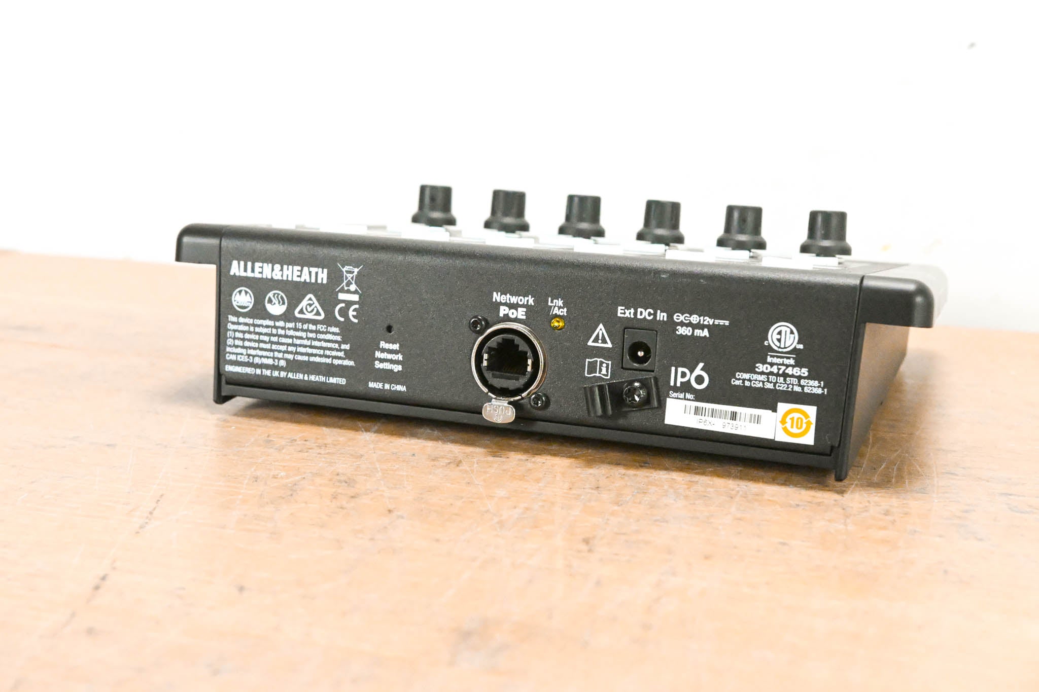 Allen & Heath IP6 Six Rotary Remote Controller for dLive/Avantis/AHM