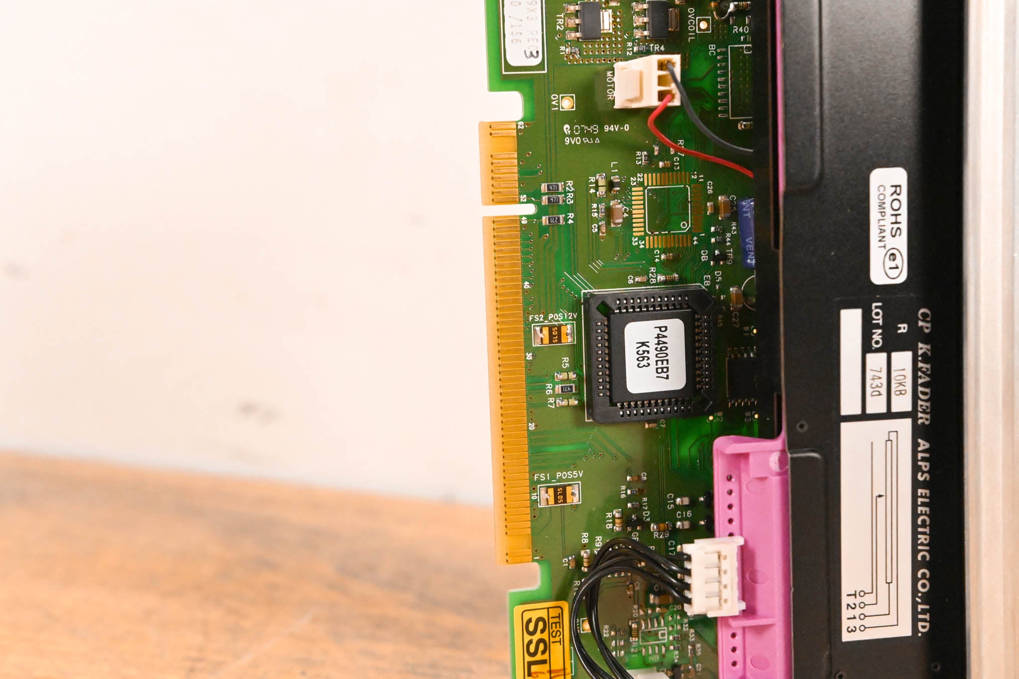 Solid State Logic C300 HD Motorized Fader Module – ALPS K-Fader Assembly