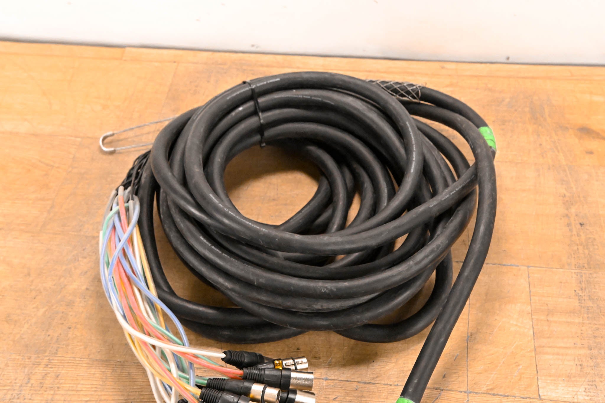 Seismic Audio 16x8 Multipin to XLR Stage Snake Cable - 50'
