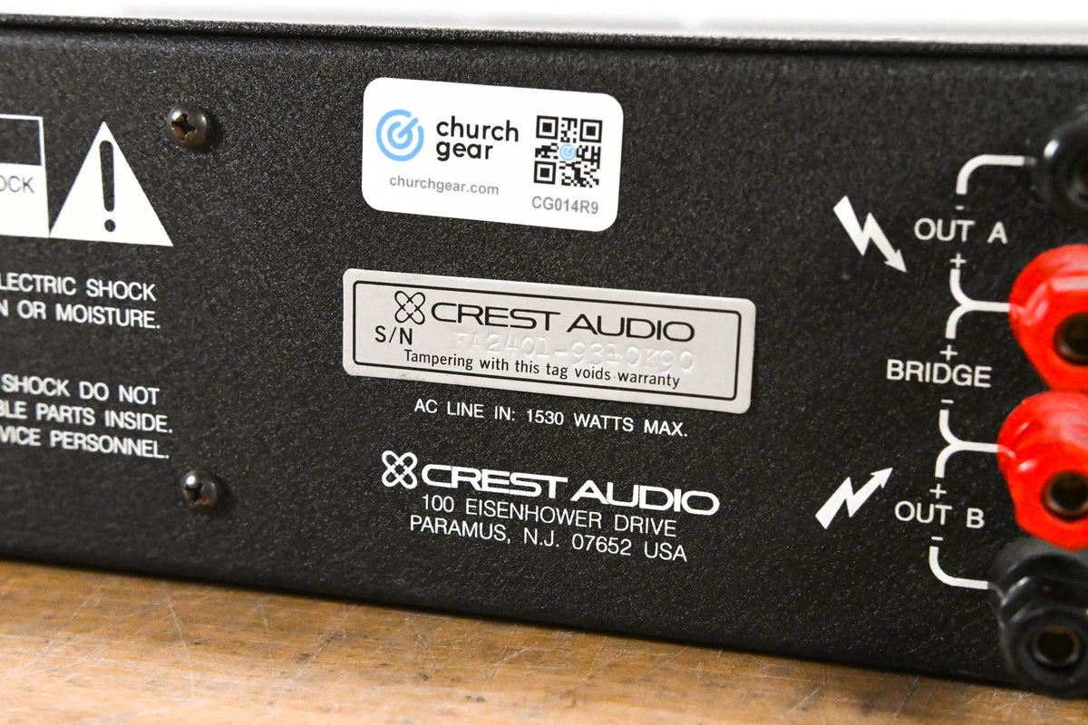 Crest Audio FA2401 2-Channel Power Amplifer