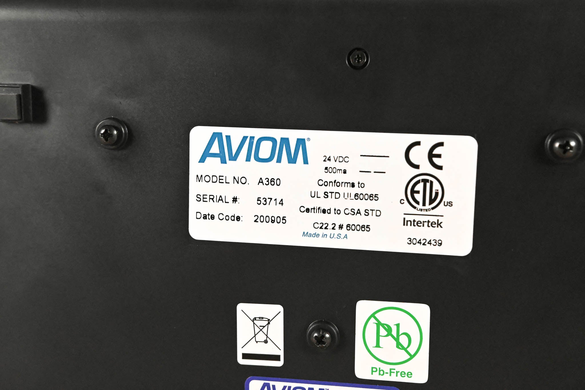 Aviom A360 36-Channel Personal Mixer