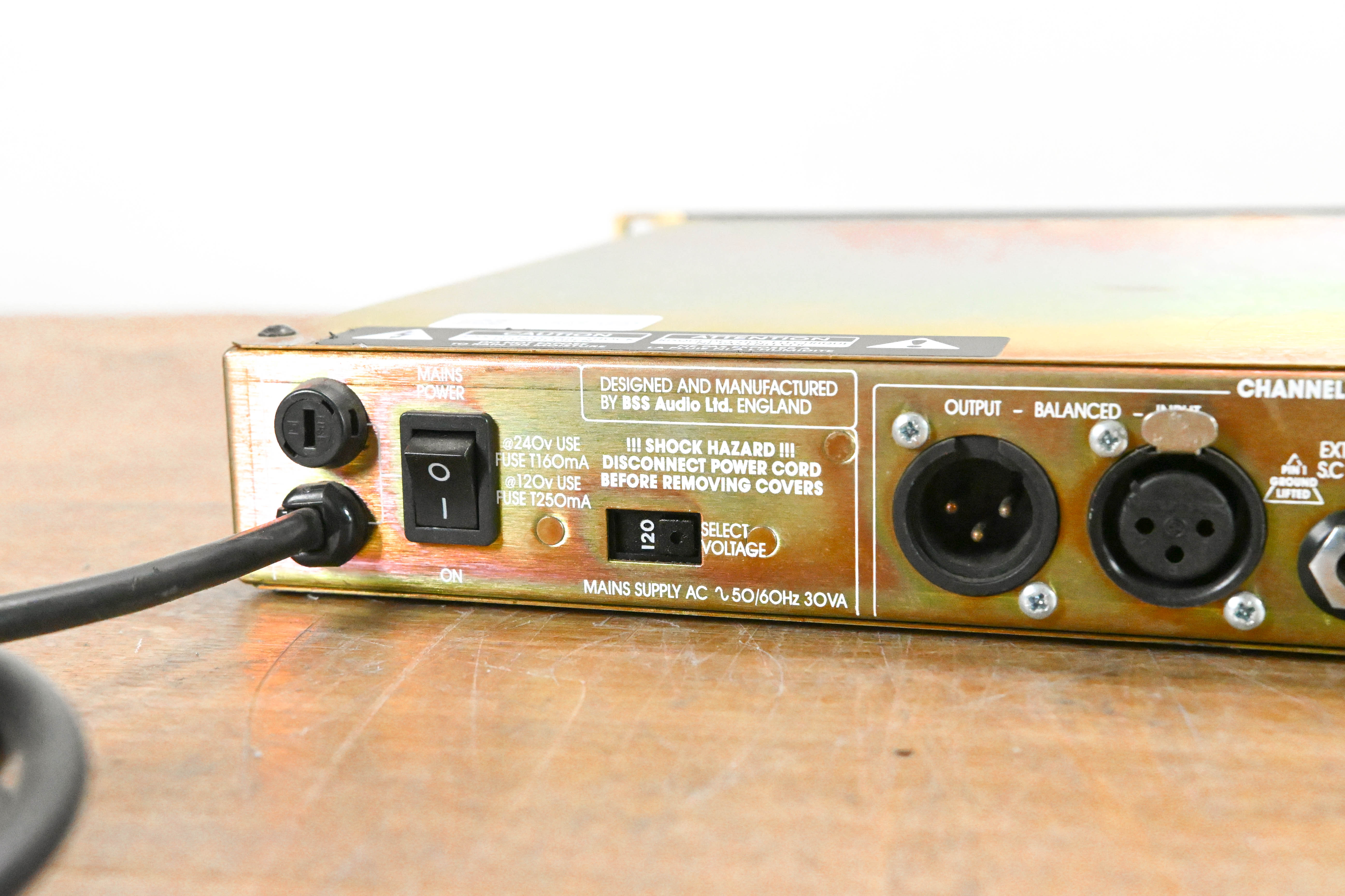 BSS DPR-404 4-Channel Compressor/De-Esser