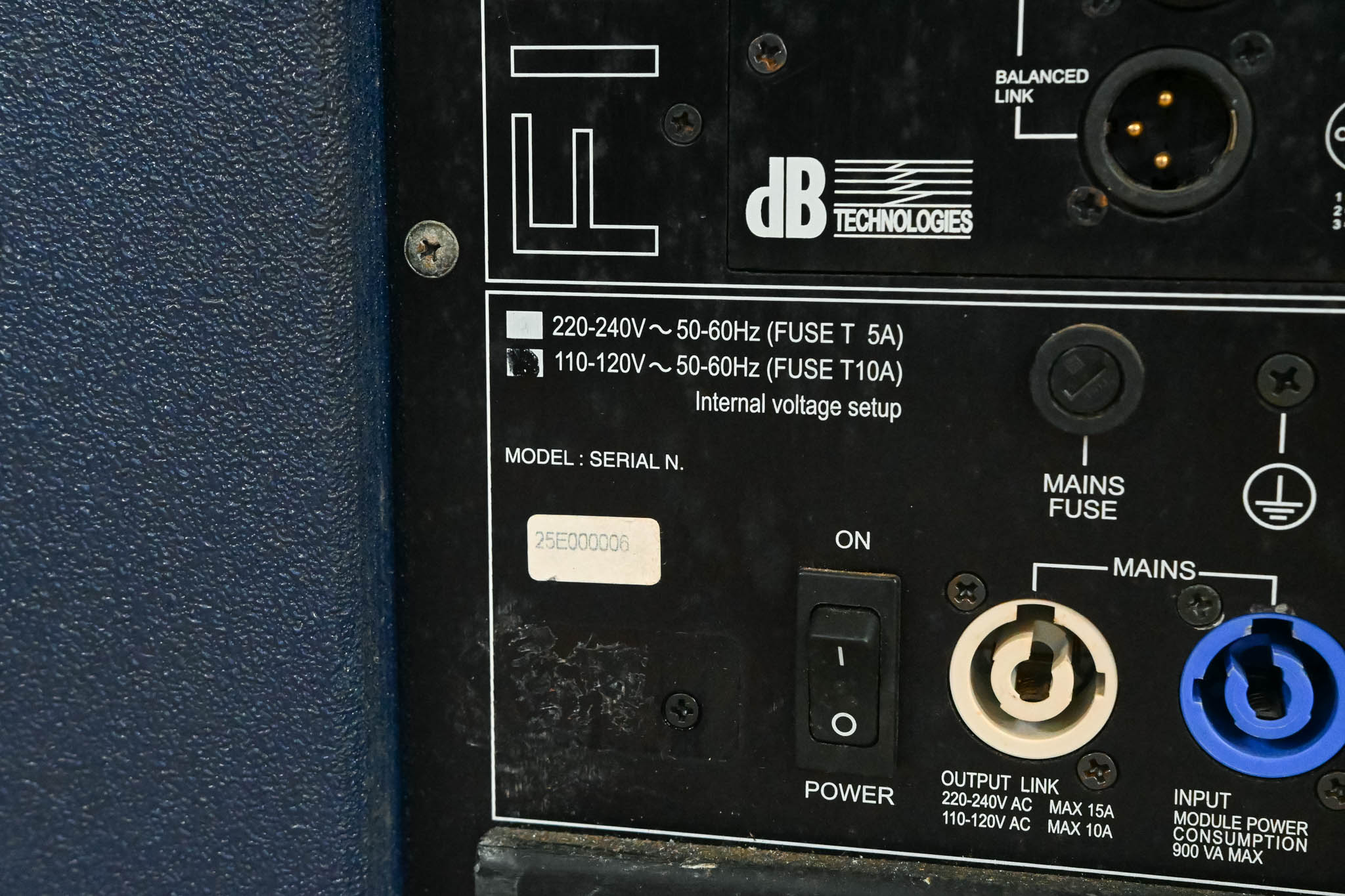 dB Technologies FL15 Fifty Line 15" Active Mid-Bass PA Speaker