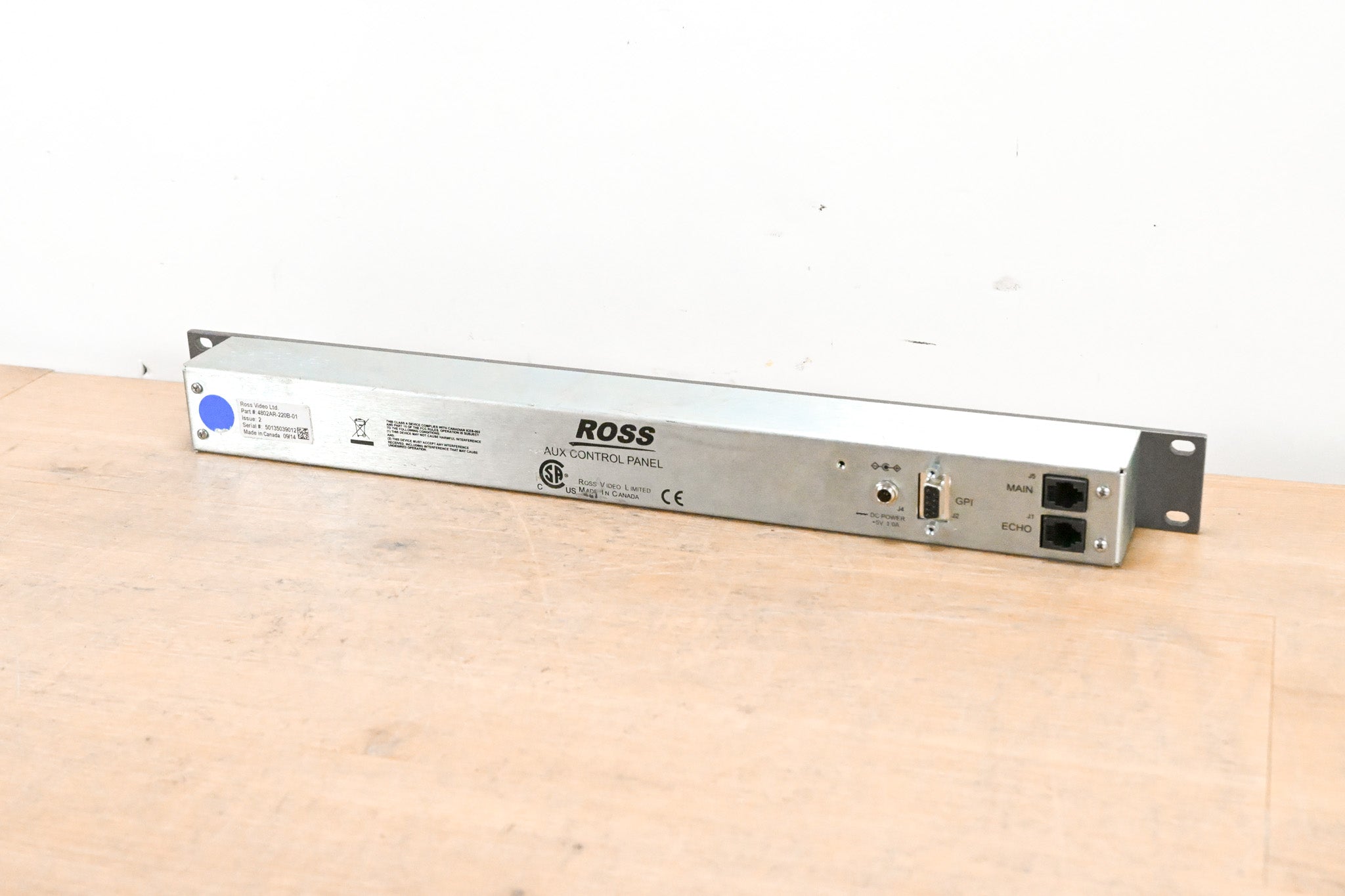 Ross 4802AR-220B 47-Button Auxiliary Control Panel (NO POWER SUPPLY)