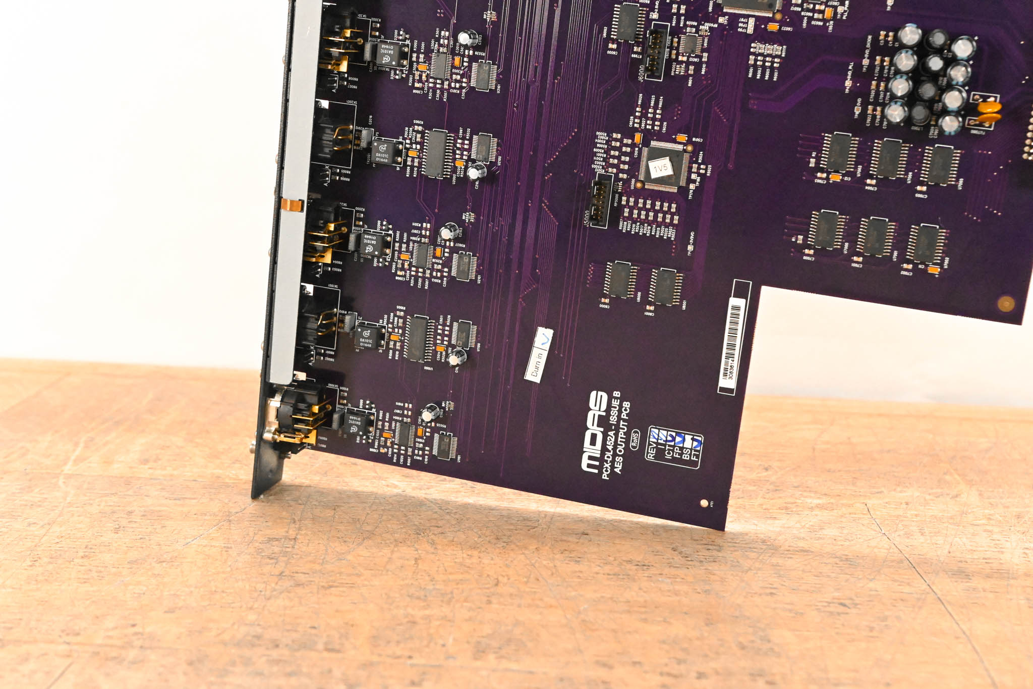 Midas DL452 AES3 Digital 8 Input, 8 Output Card