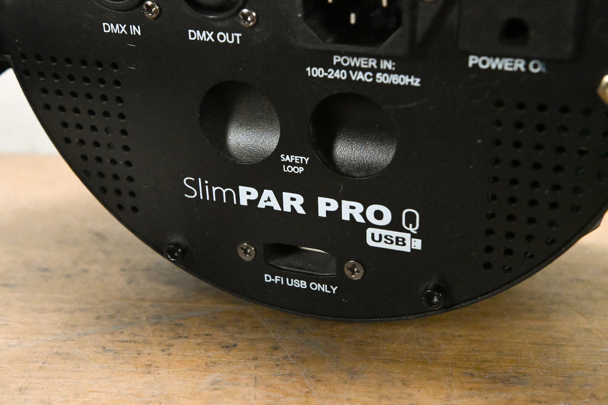 Chauvet SlimPAR Pro Q USB RGBA LED Low-Profile Par Wash Light