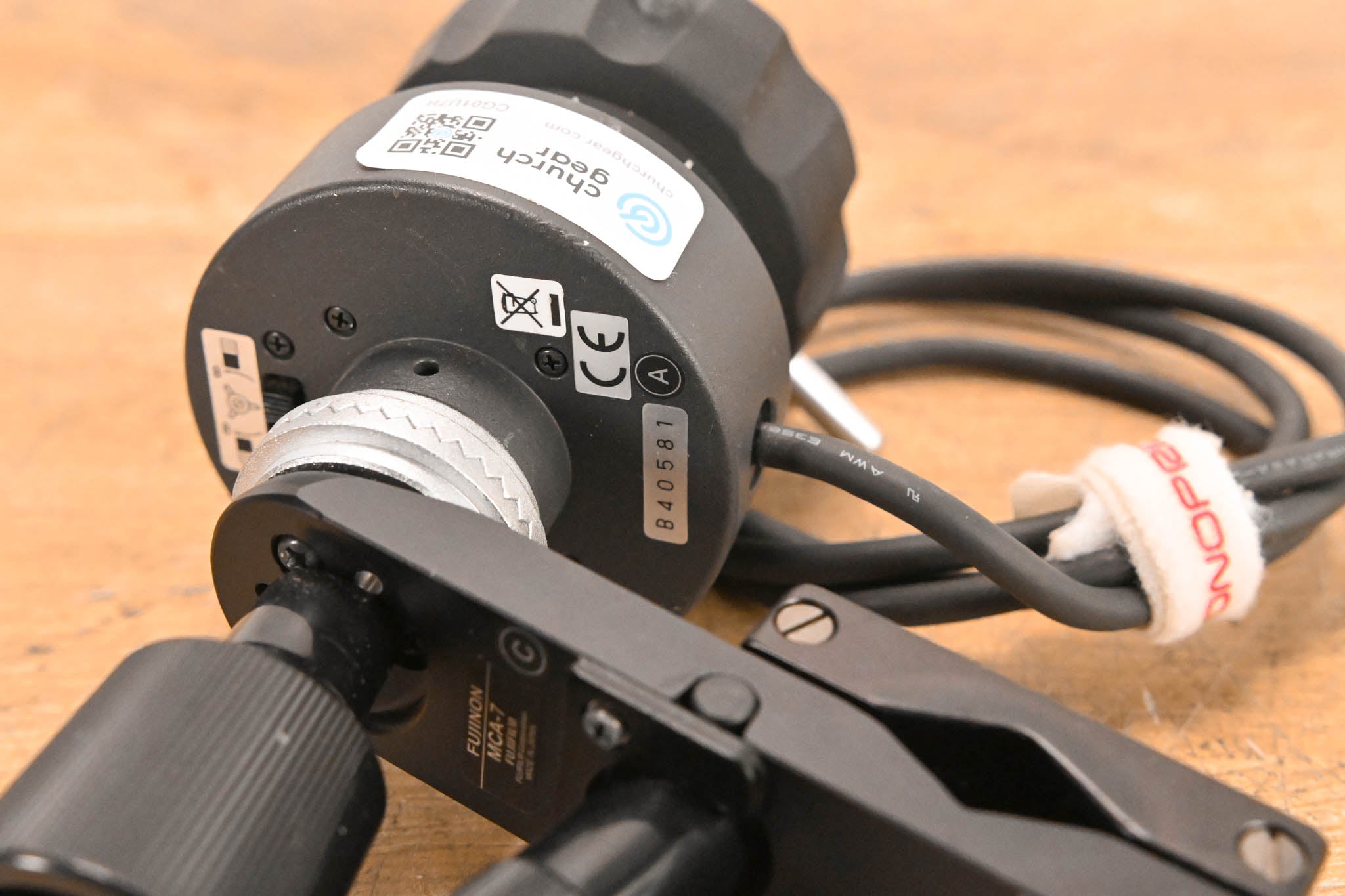 Fujinon EPD-21A-A02 Focus Demand with MCA-7 Mounting Clamp