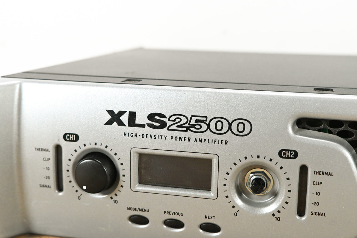 Crown XLS 2500 2-Channel Power Amplifier