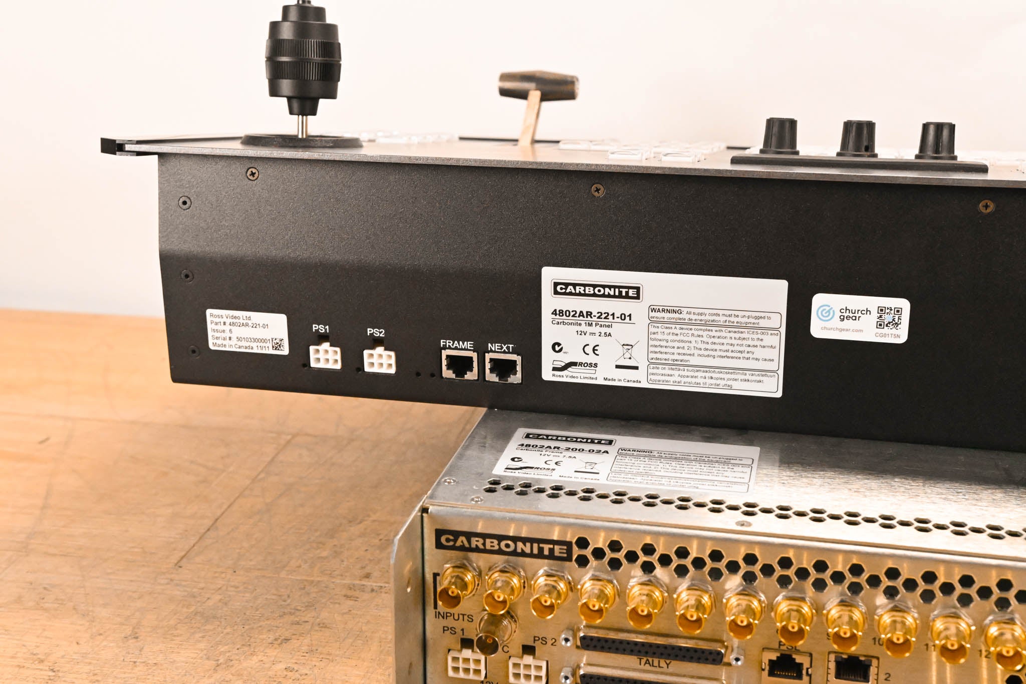 Ross Carbonite 1 M/E Production Switcher with Carbonite 1M Panel