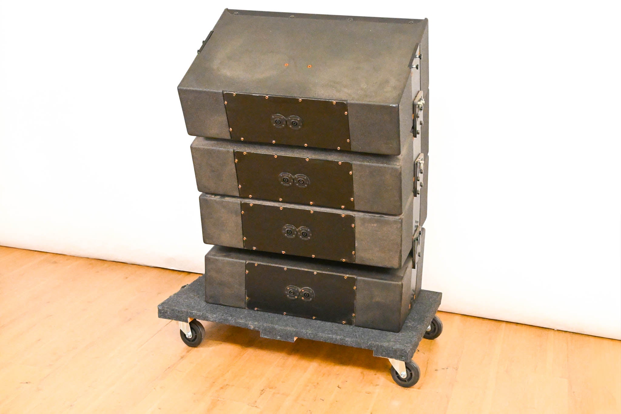 WorxAudio V8 8" 2-Way Passive Line Array Speaker (Set of 4)